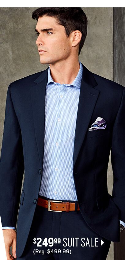 $249.99 Suit Sale - Reg $499.99