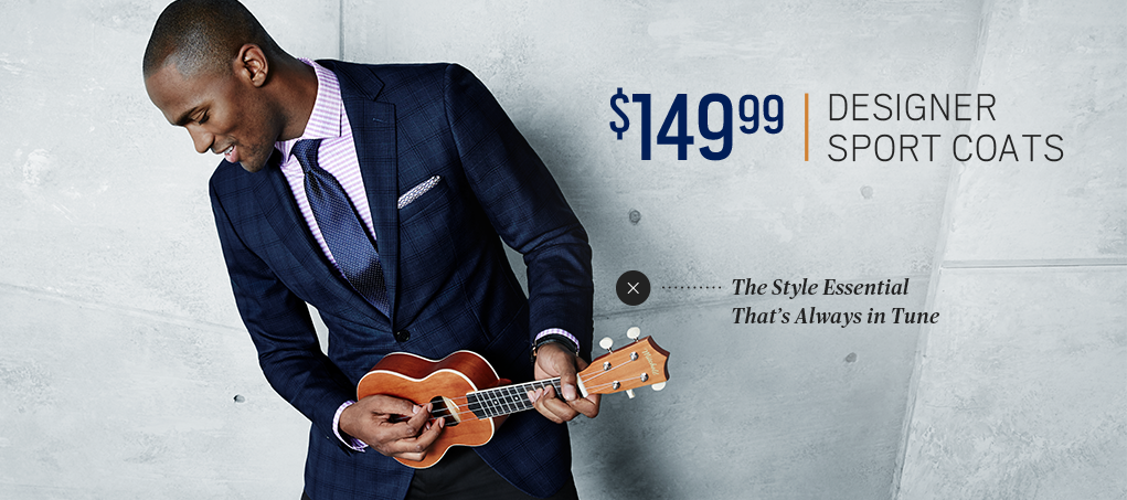 $149 Designer Suits.