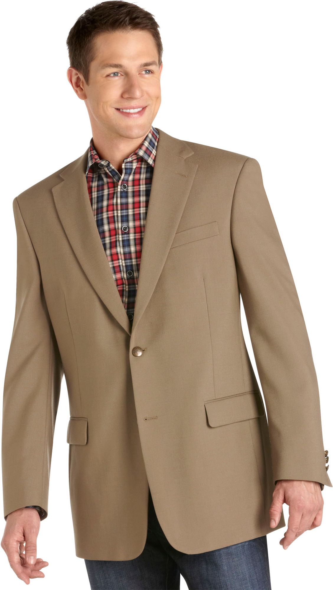 Austin Reed Tan Portly Blazer