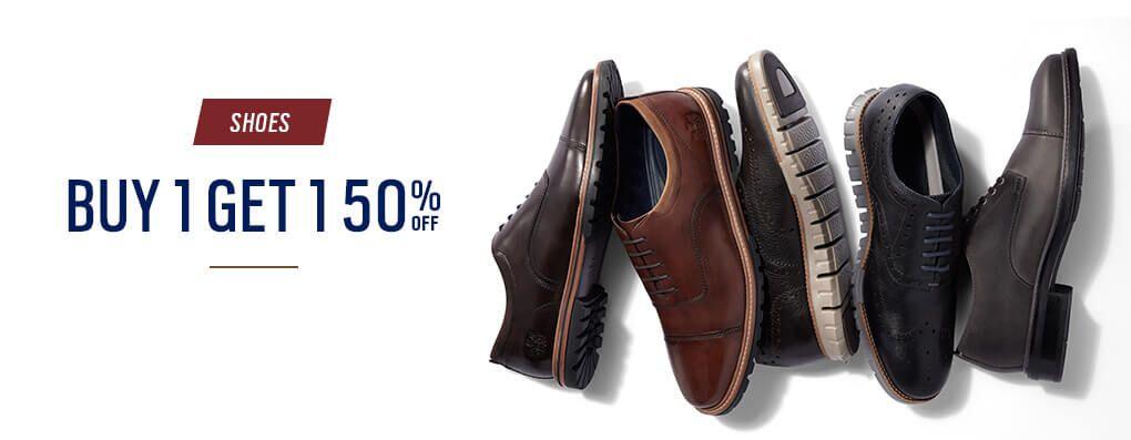 mens shoes buy one get one free