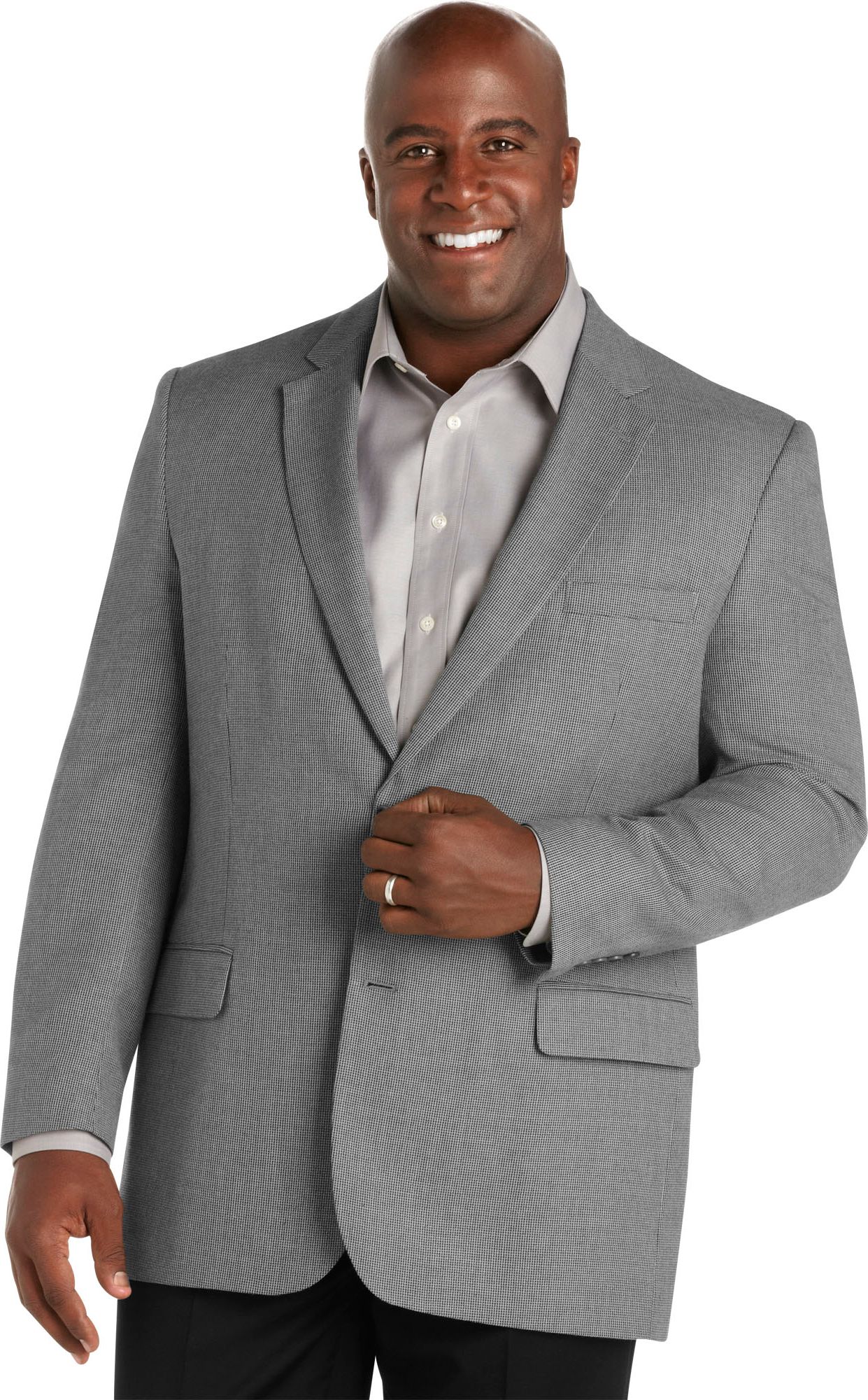 Joseph & Feiss Gray Portly Sport Coat