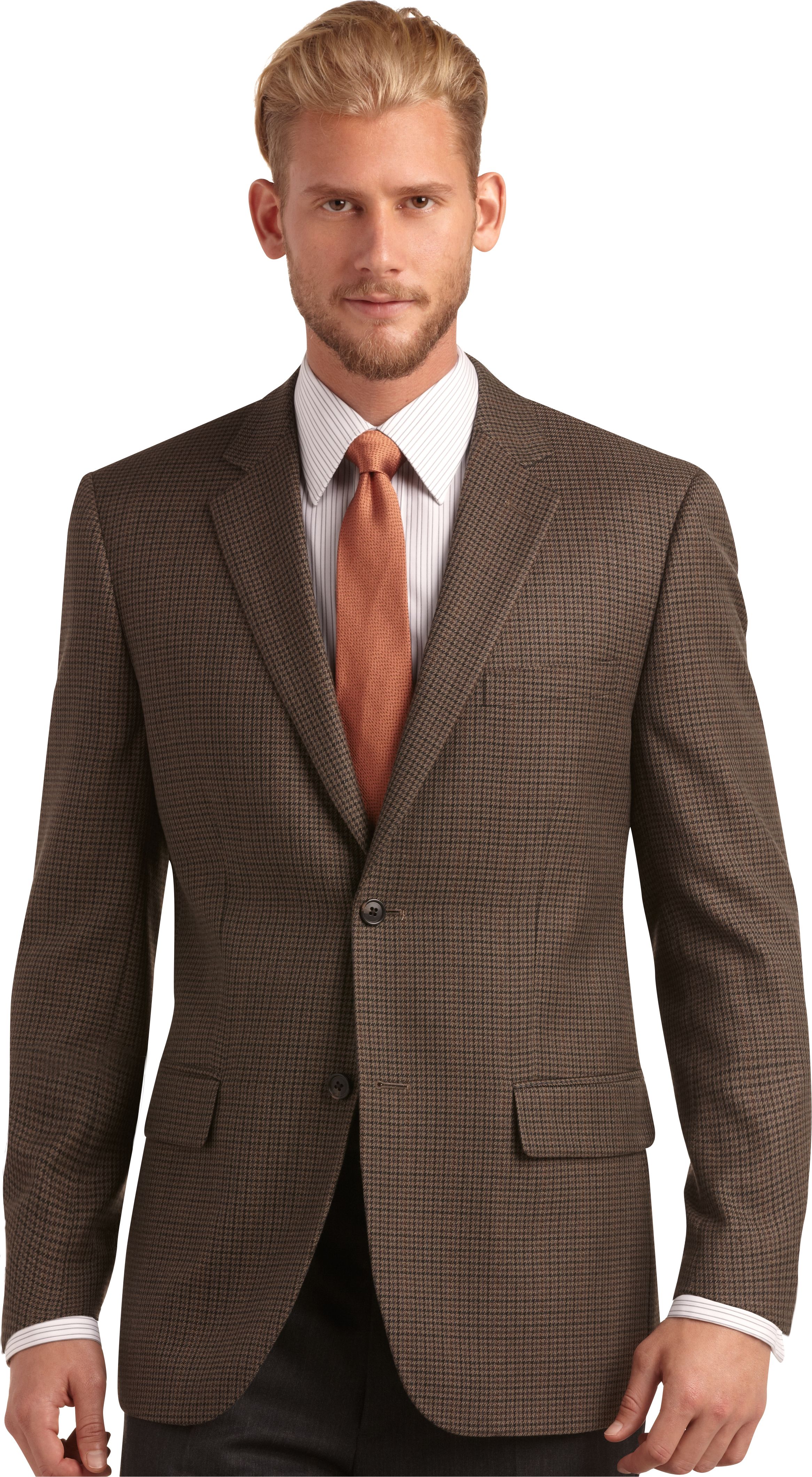 Joseph & Feiss Brown Check Sport Coat