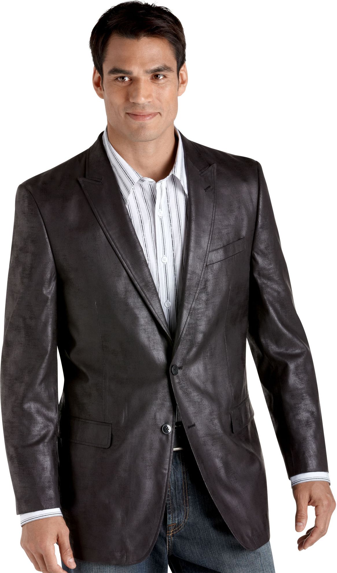 Calvin Klein Black Solid Blazer