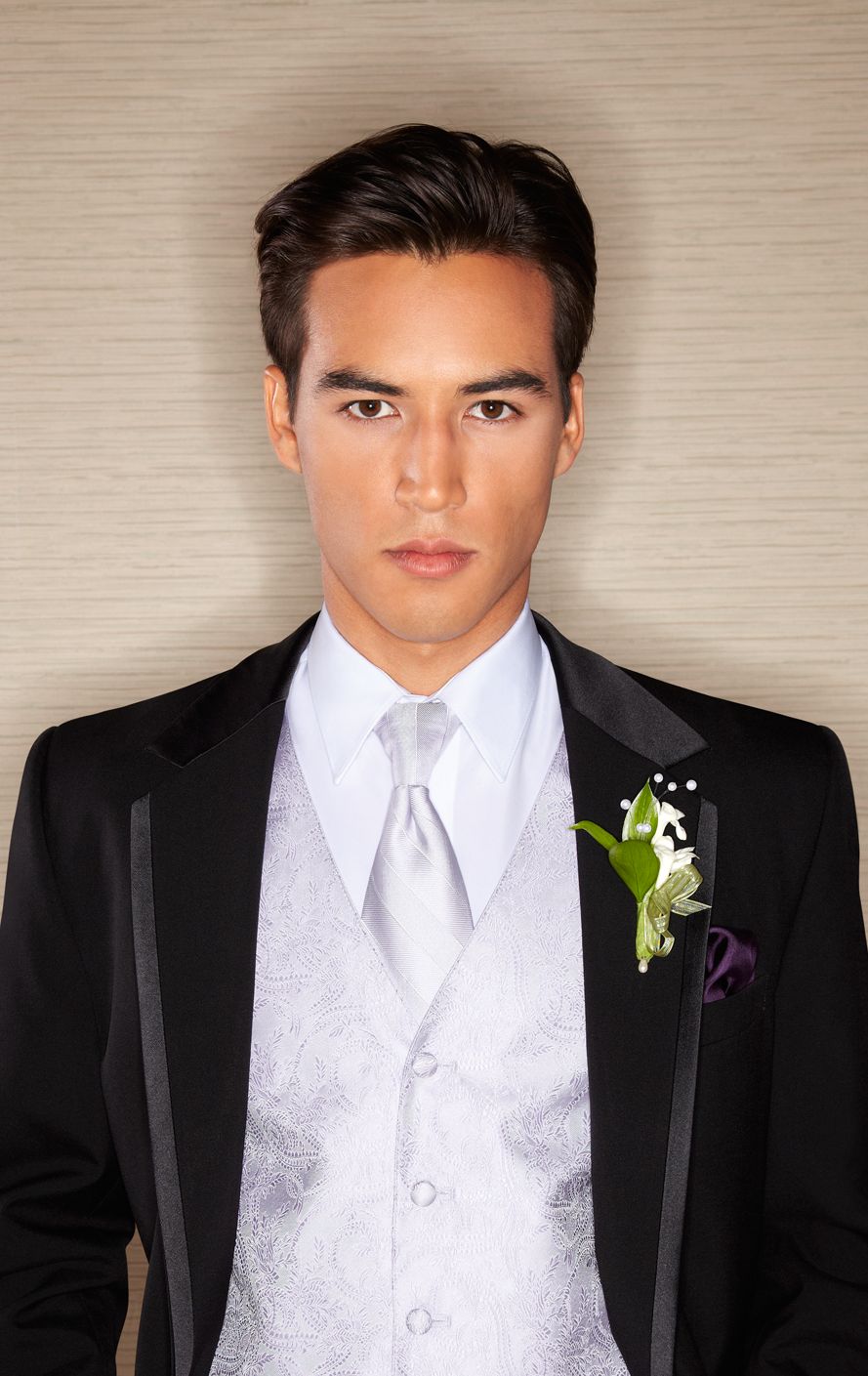 Wilke-Rodriguez Two-Button Satin Edge Notch Lapel