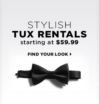 Stylish Tux Rentals starting at $59.99