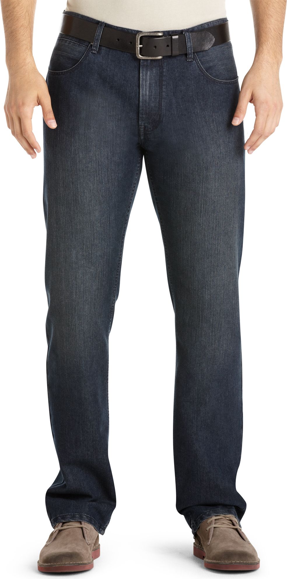 Pronto Blue Dark Wash Relaxed Fit Jeans