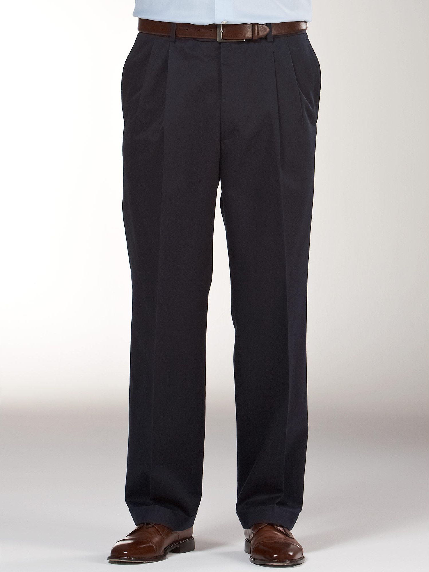 Joseph & Feiss Navy Cotton Slacks