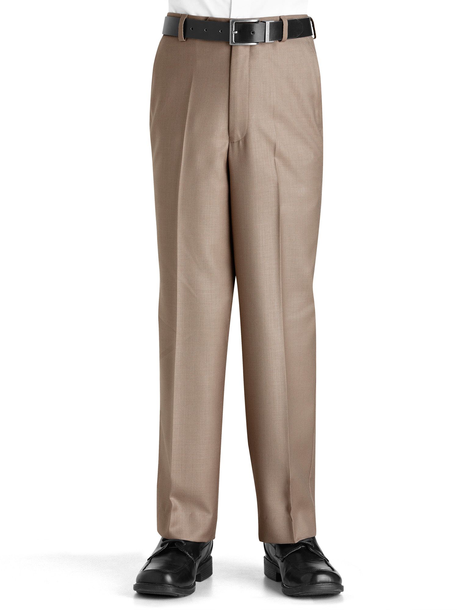 Michael Kors Boys Tan Husky Dress Slacks