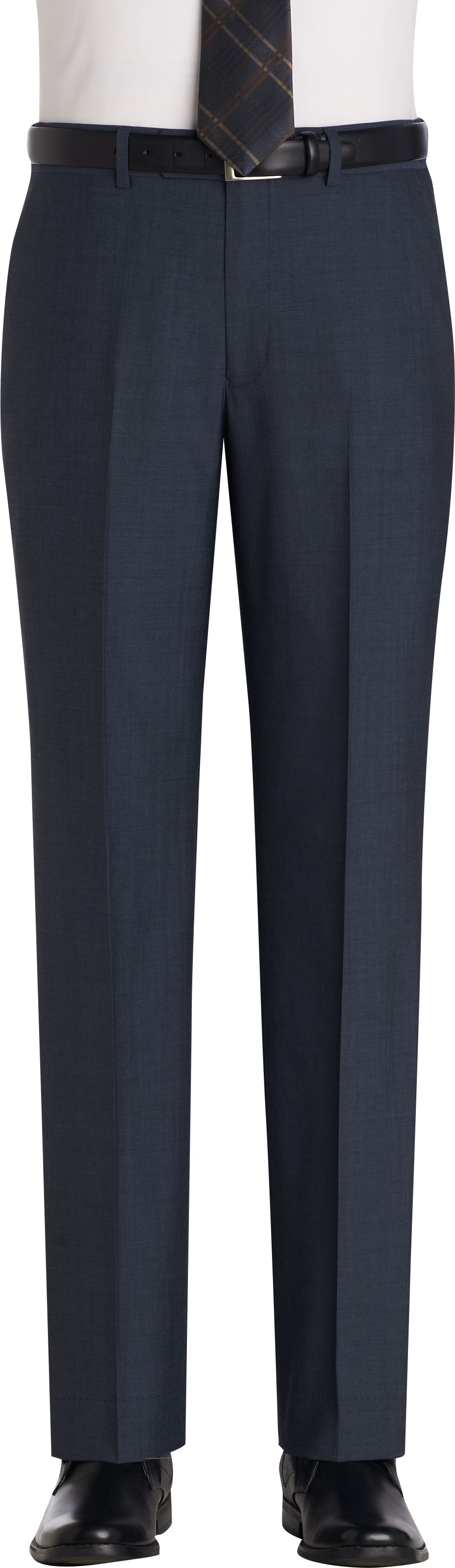 Pronto Uomo Blue Tic Modern Fit Slacks