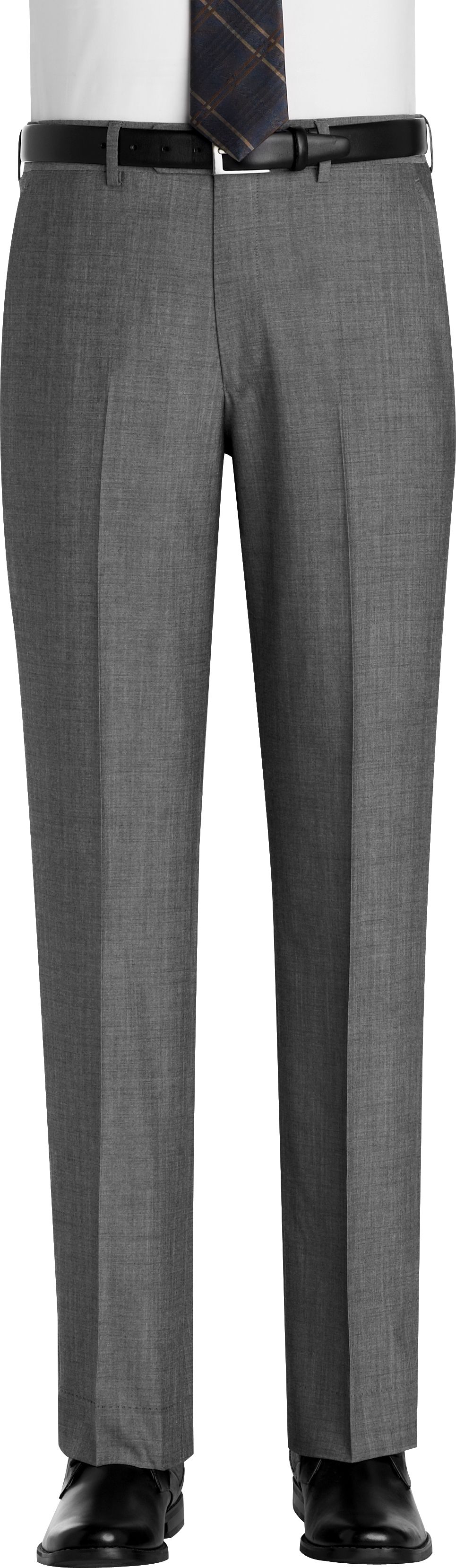 Pronto Uomo Gray Tic Modern Fit Slacks