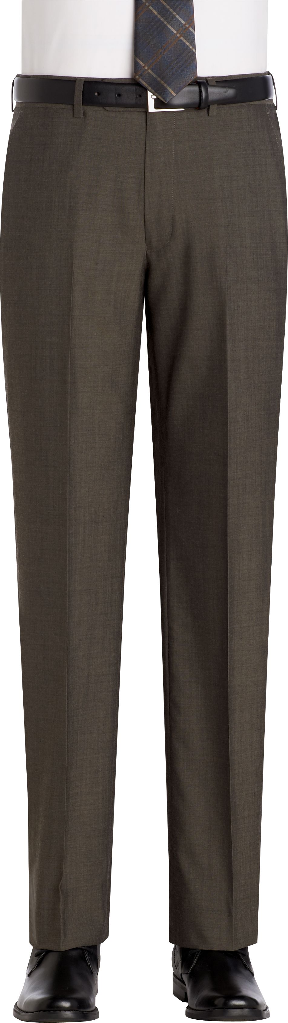Pronto Uomo Taupe Tic Modern Fit Slacks