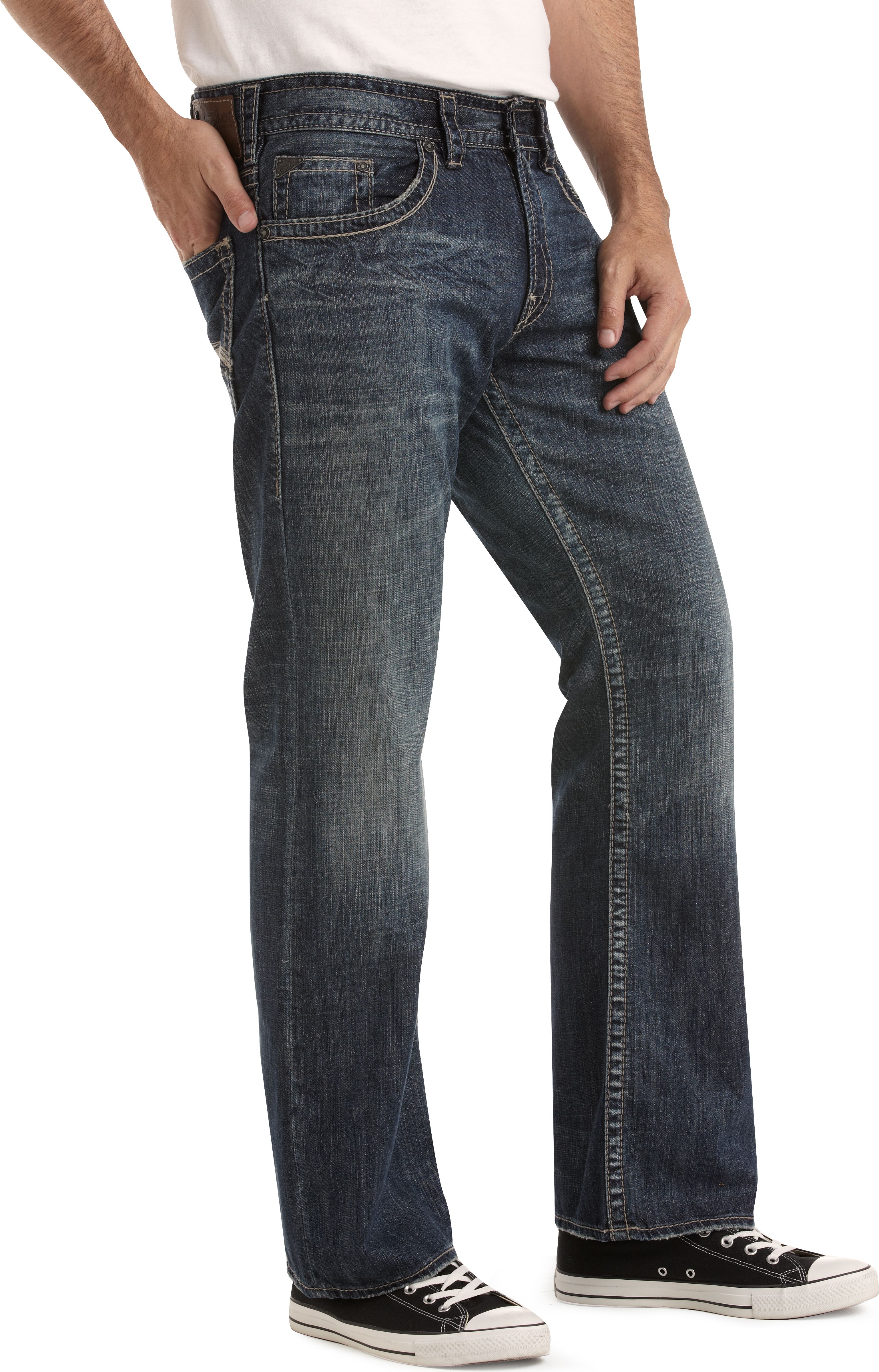 Silver Jeans Dark Wash Blue Jeans