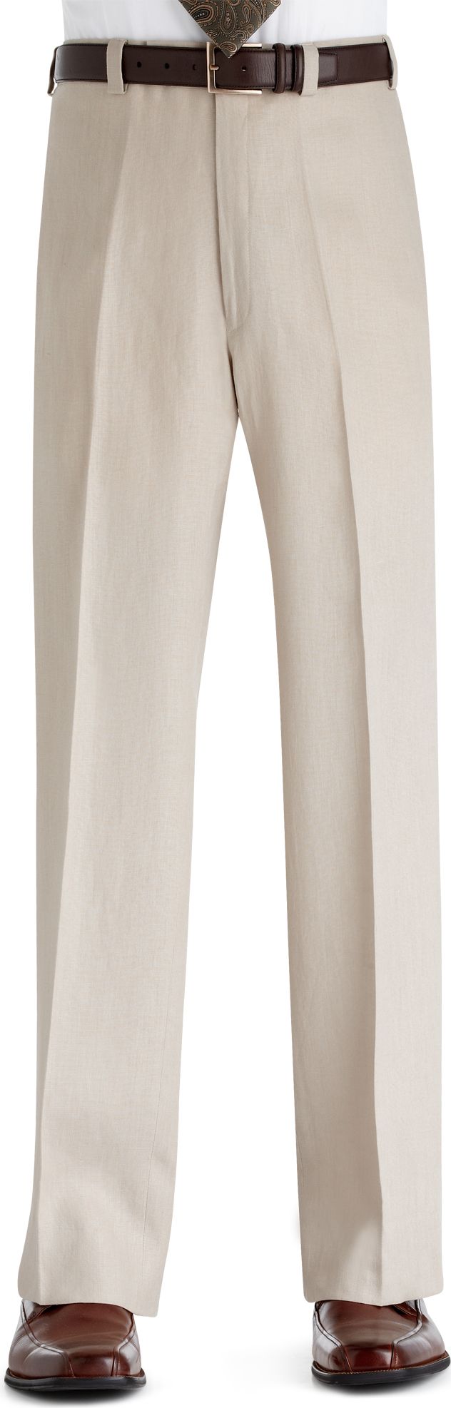 Calvin Klein Khaki Linen Suit Separates Slacks