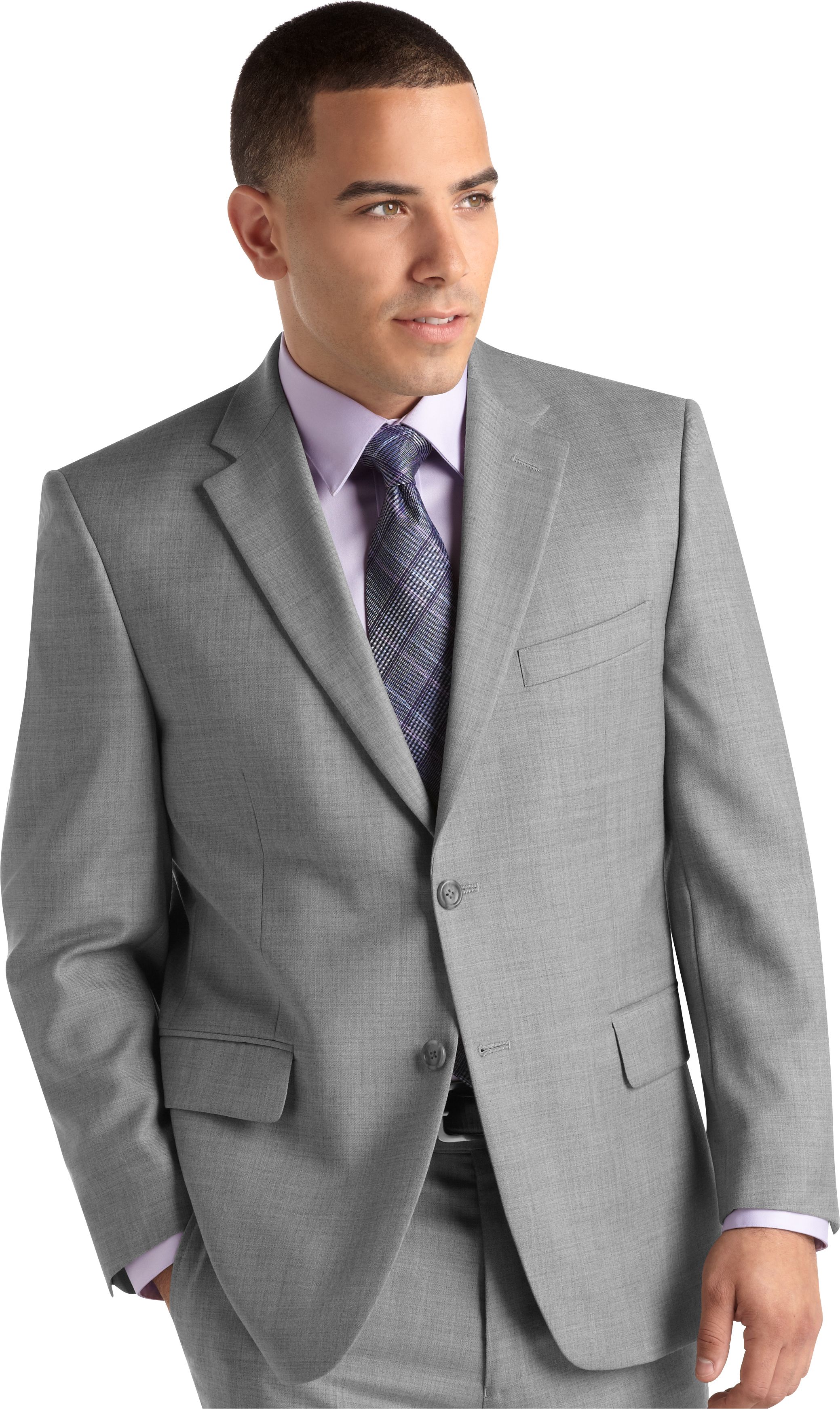 Jones New York Gray Extra Short Suit