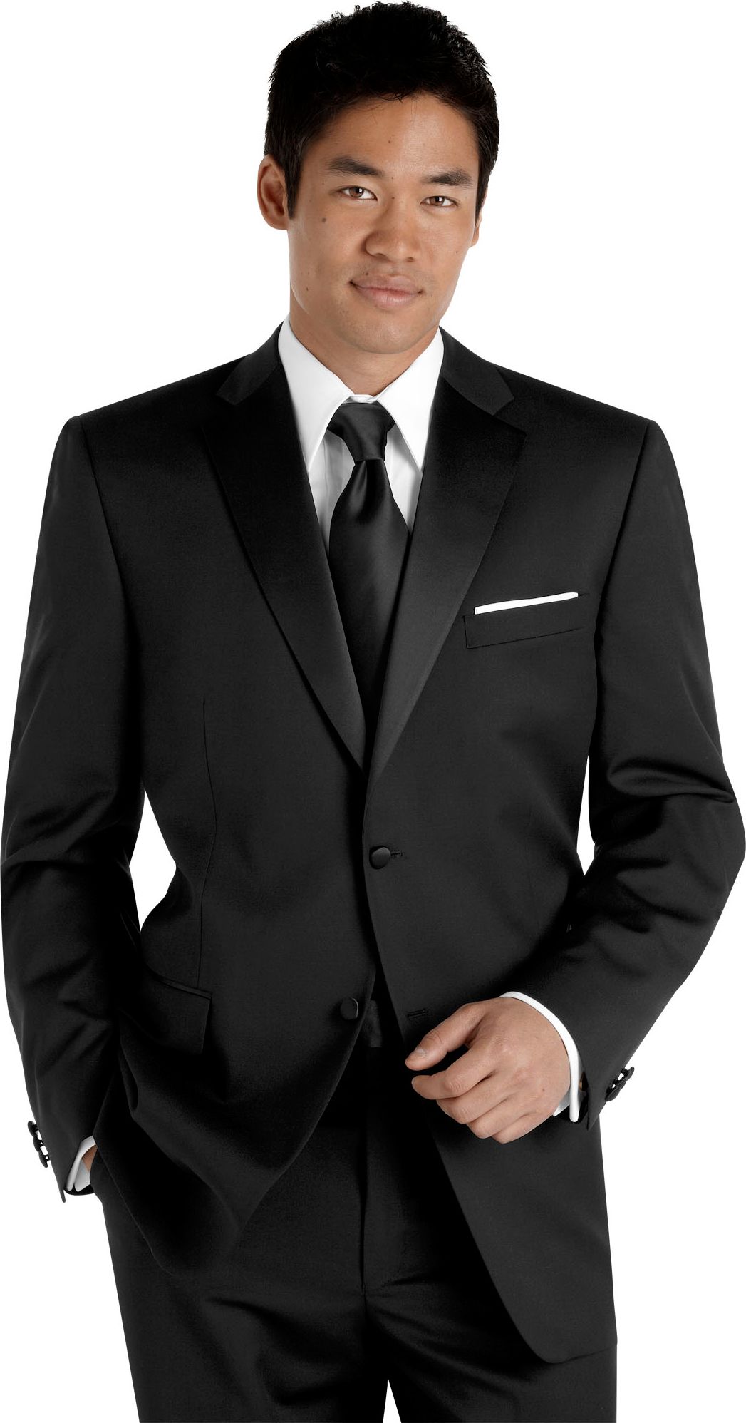 Jones New York Black Tuxedo Separates Coat