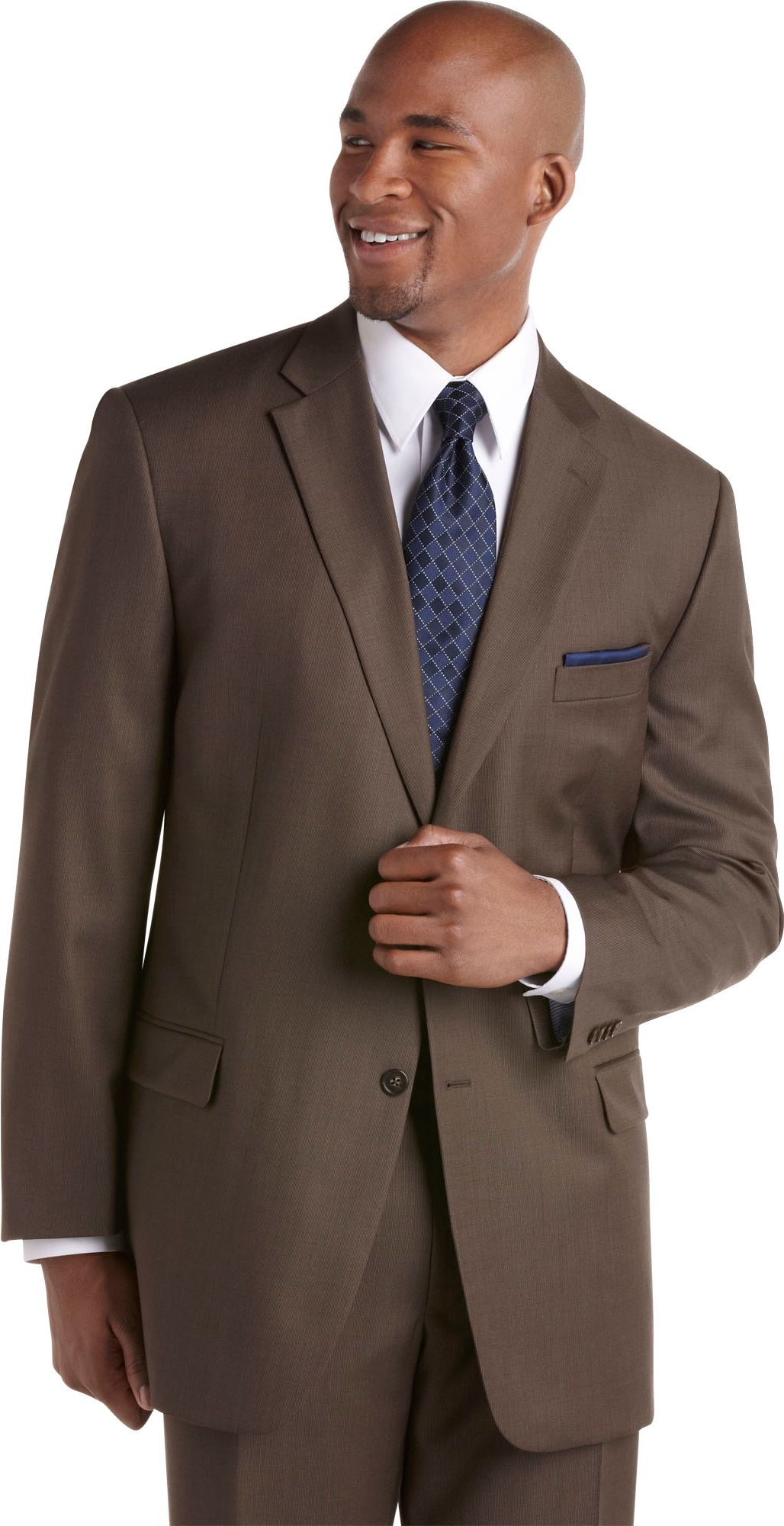 Tommy Hilfiger Taupe Tic Suit