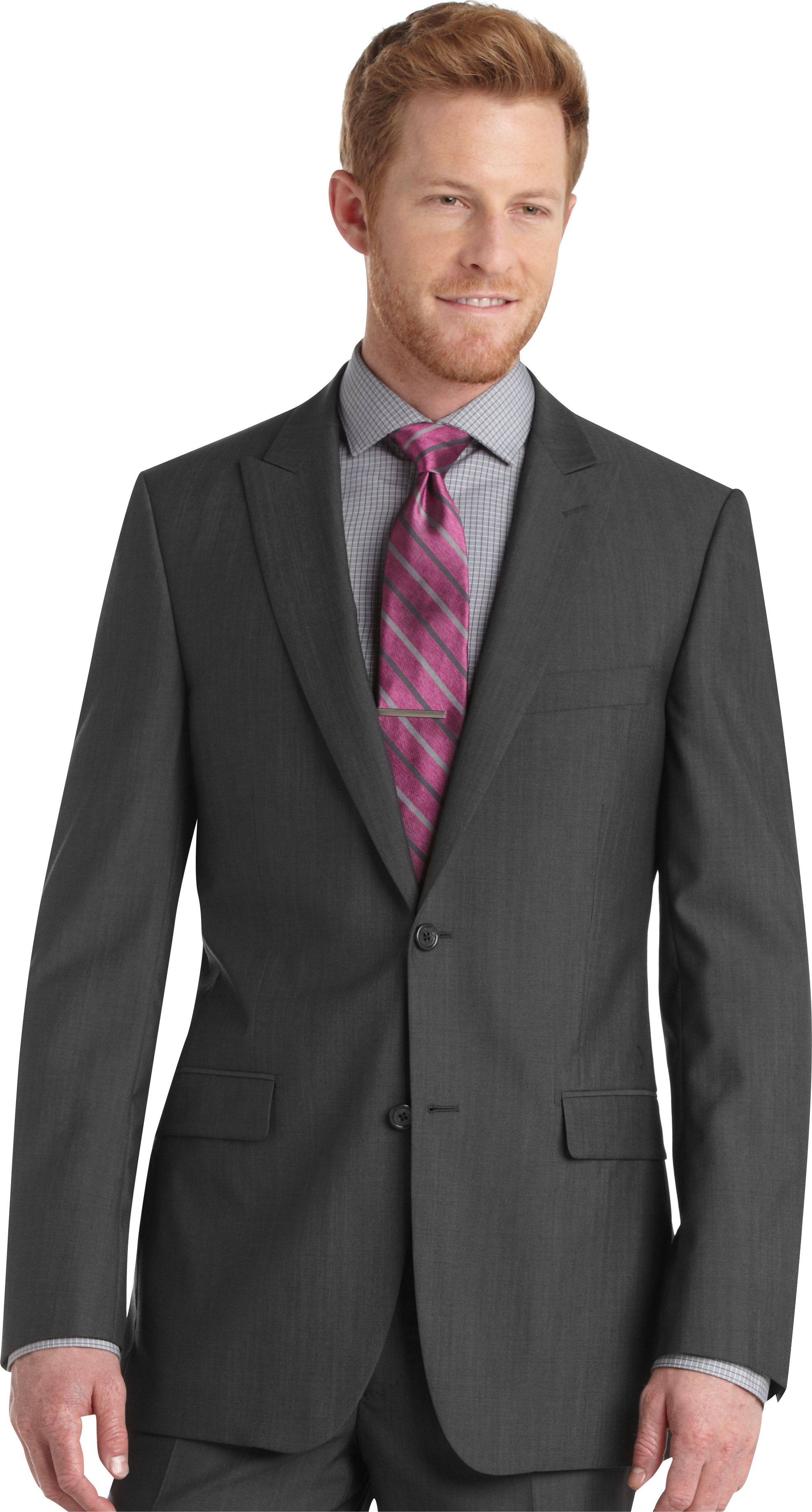 Tallia Charcoal Slim Fit Suit