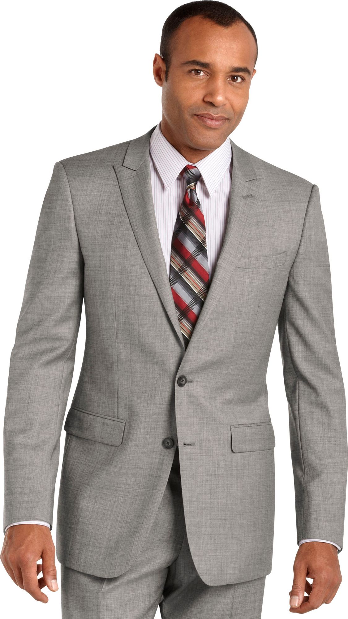 Calvin Klein Gray Tic Modern Fit Suit
