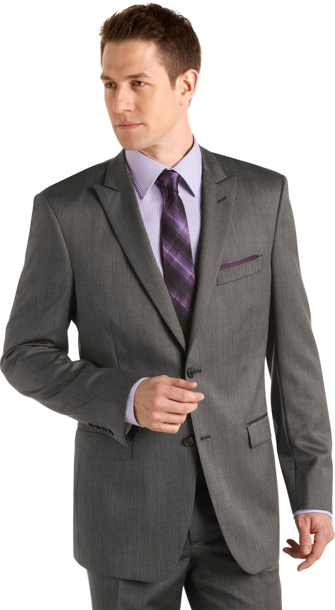 Tallia Gray Sharkskin Suit