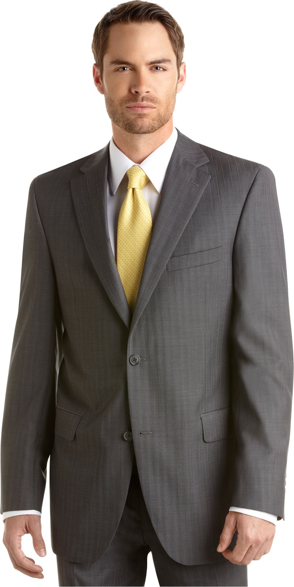 Jack Victor Select Gray Stripe Suit