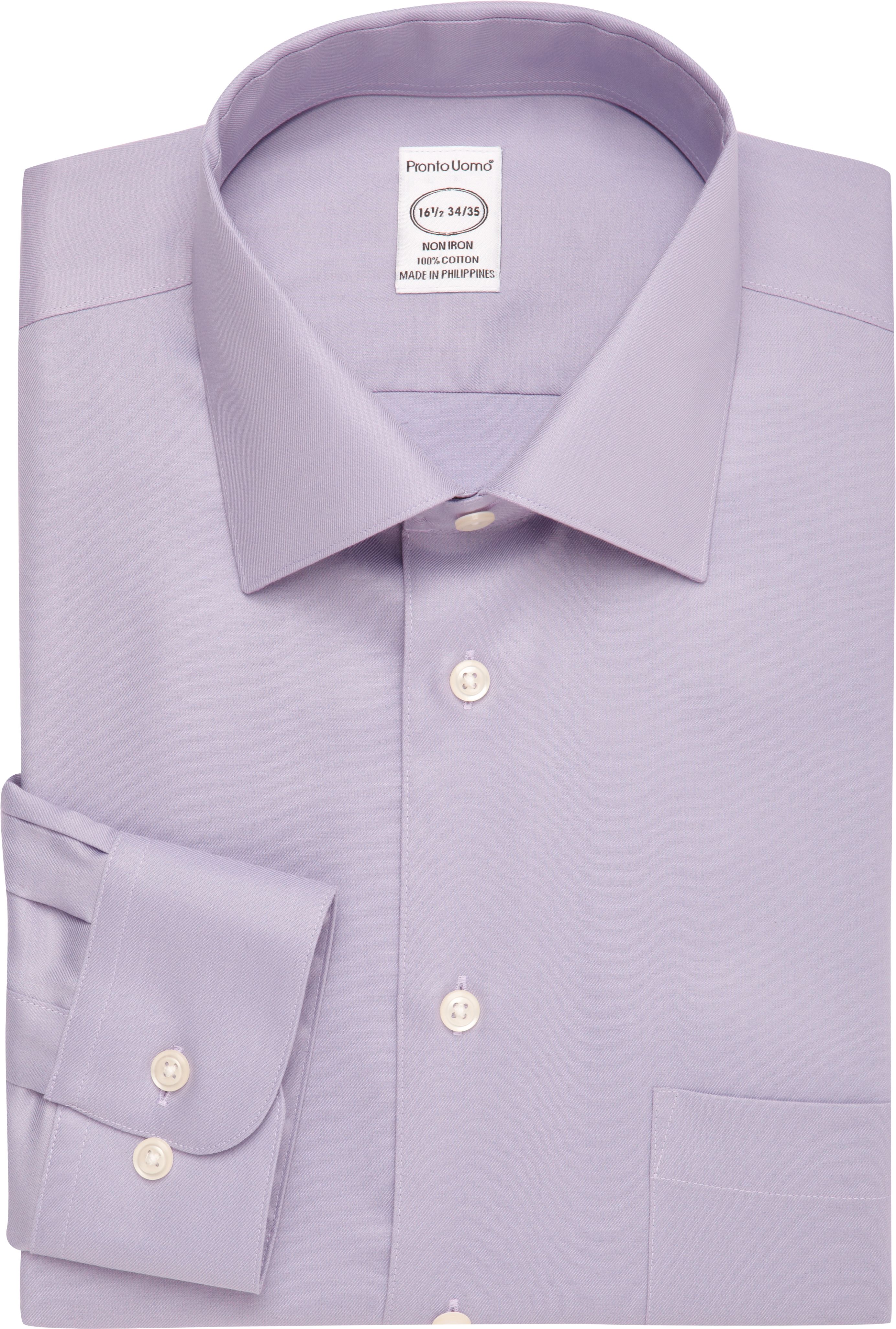 Pronto Uomo Heirloom Lilac Dress Shirt