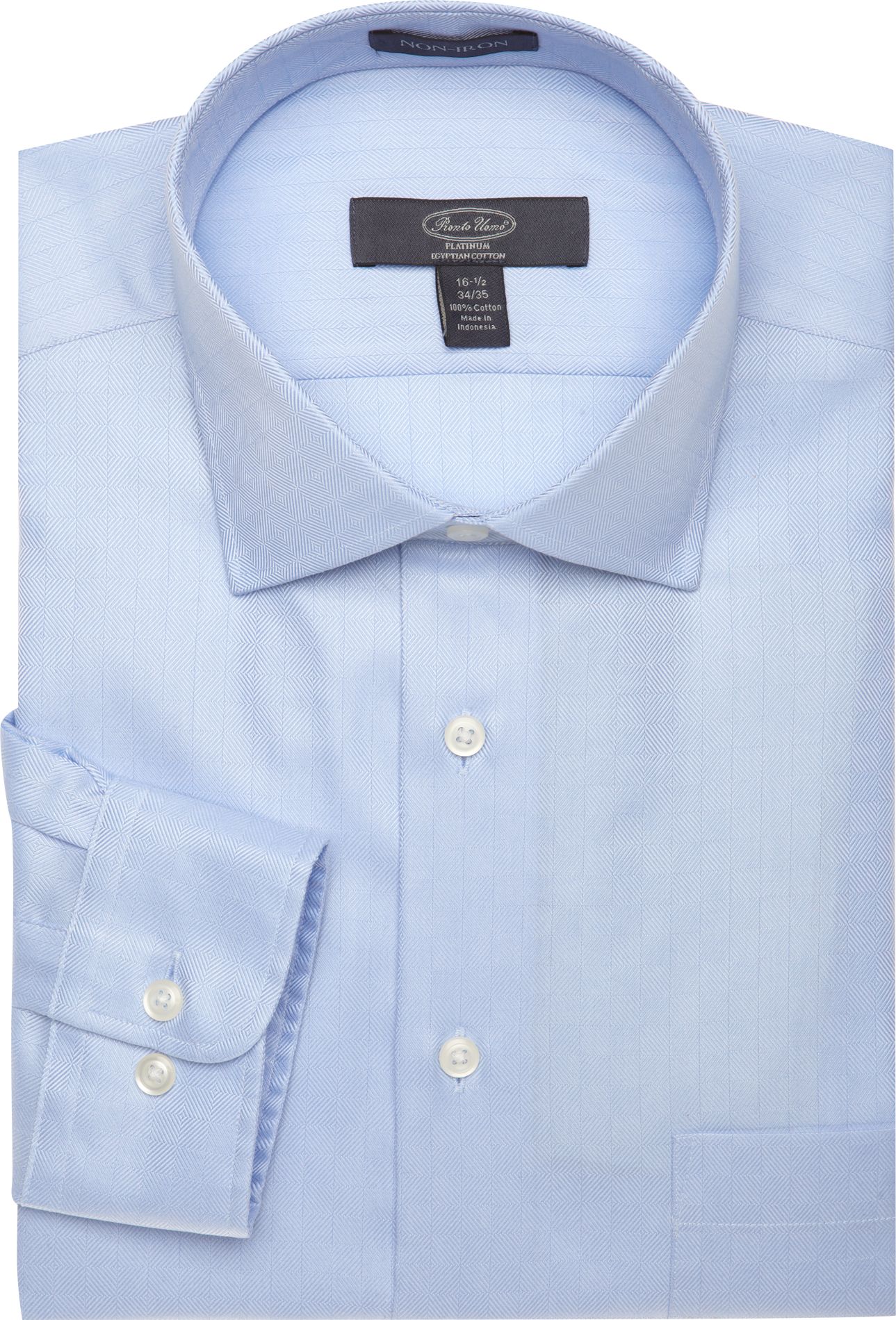 Pronto Uomo Platinum Dress Shirt, Light Blue