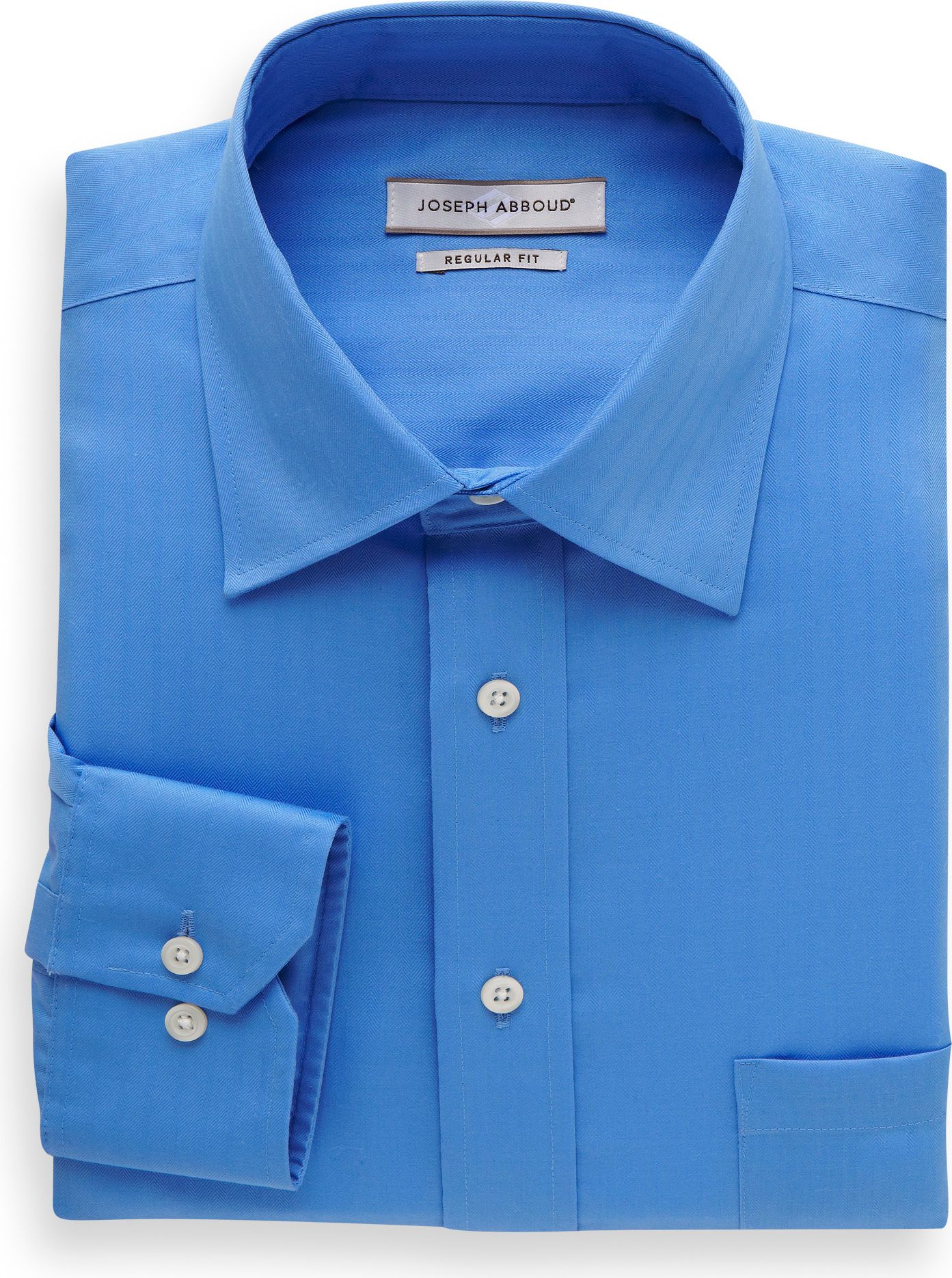 Joseph Abboud Stream Herringbone Dress Shirt