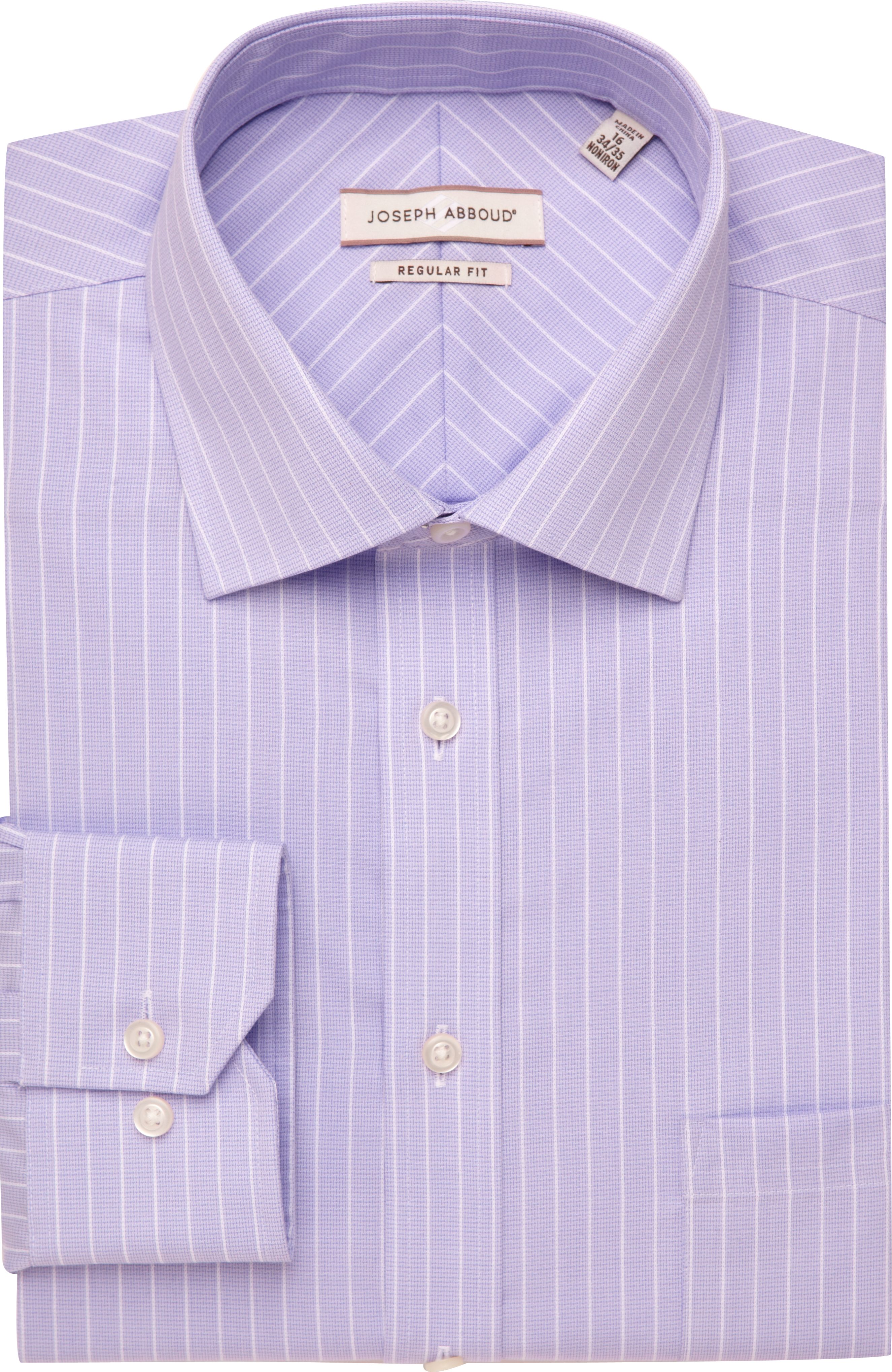 Joseph Abboud Lavender Stripe Dress Shirt