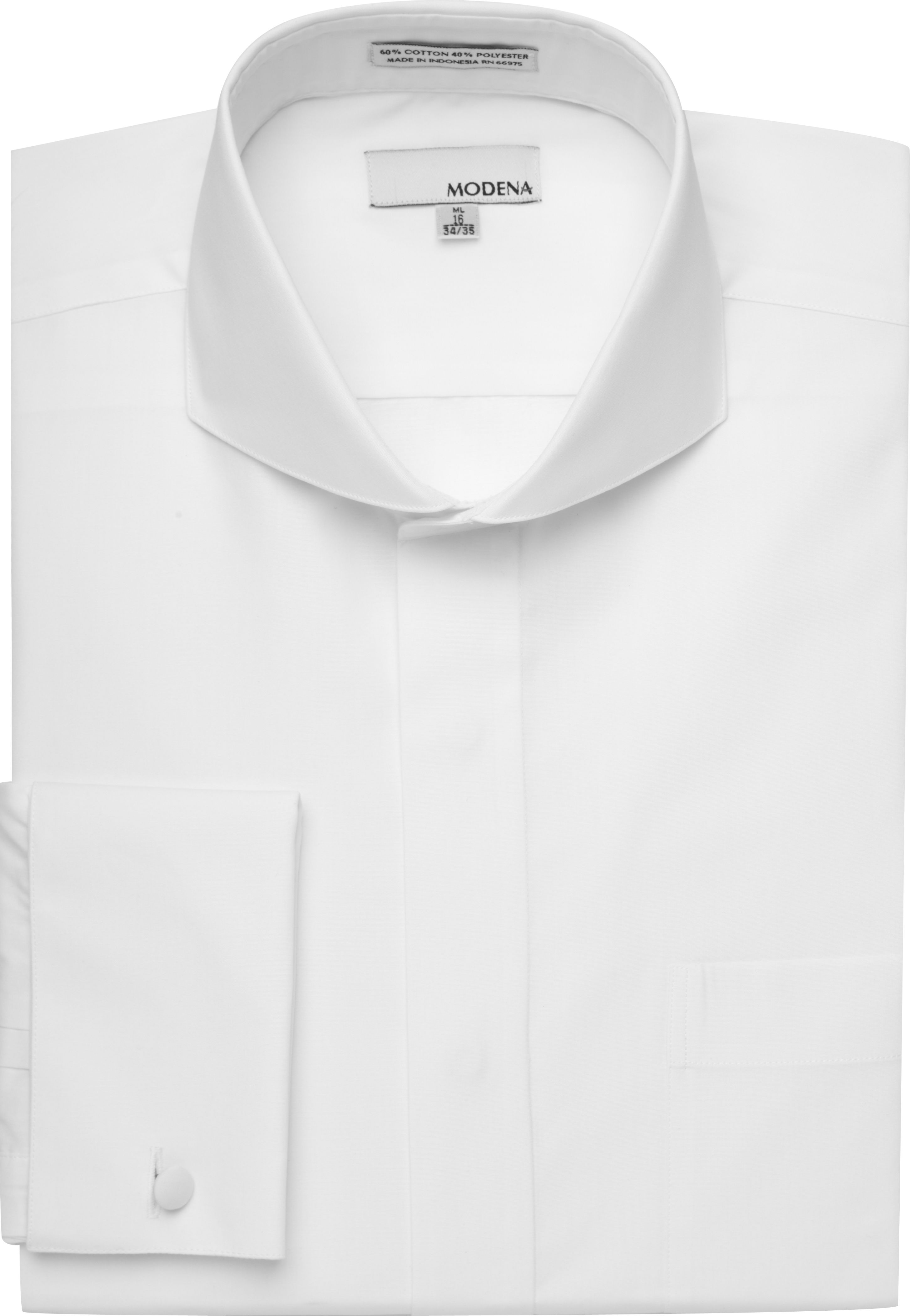 Modena White French Cuff Dress Shirt