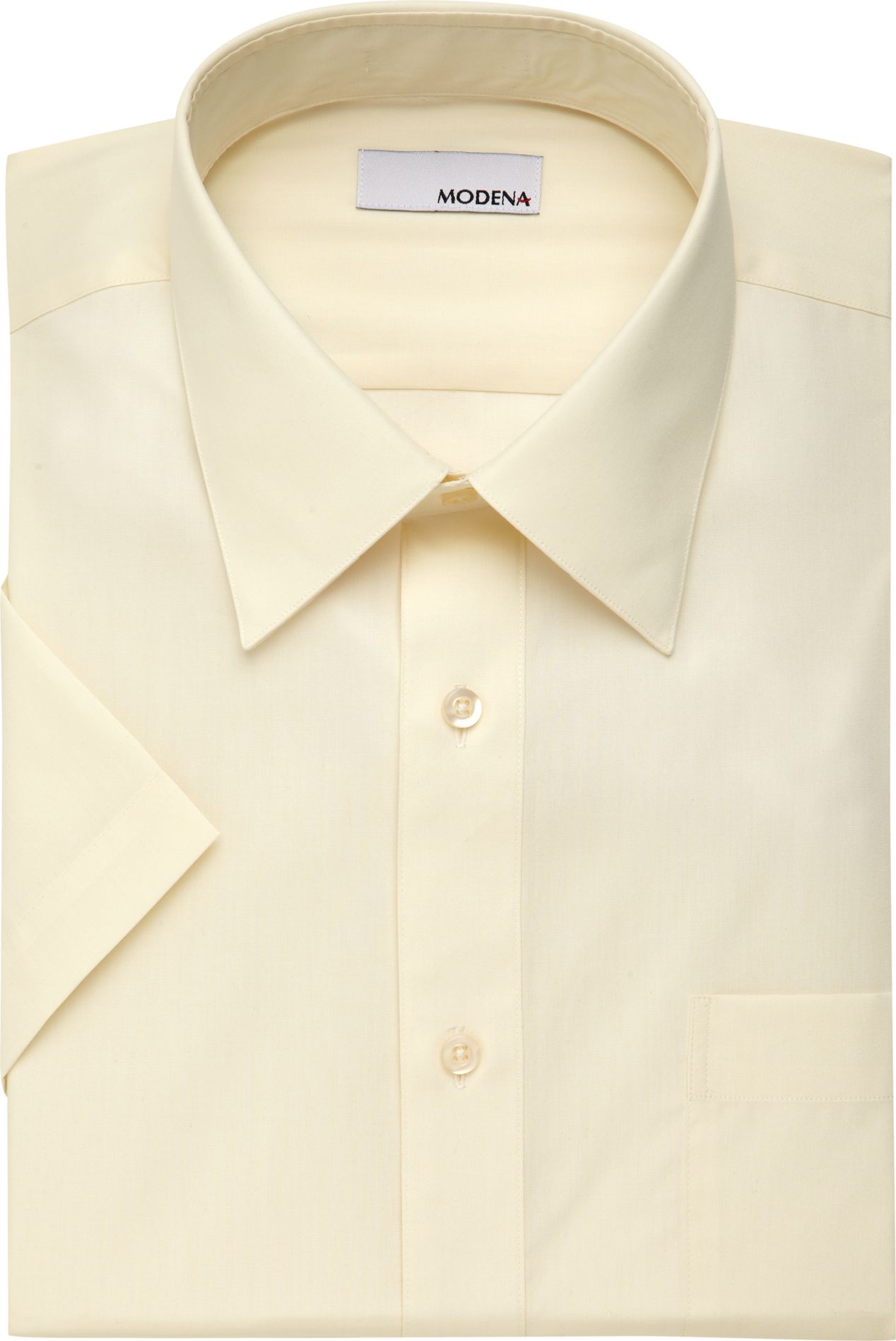 Modena Ecru Short Sleeve Dress Shirt