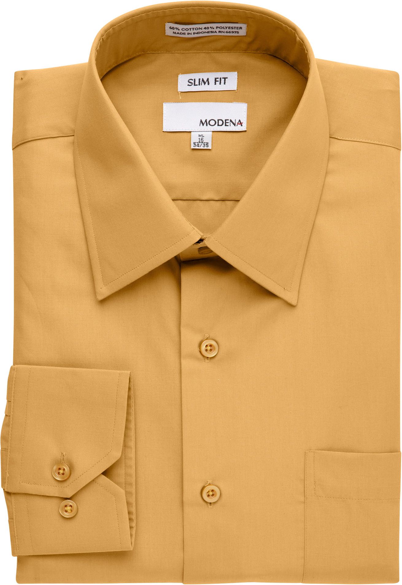 Modena Gold Slim Fit Dress Shirt