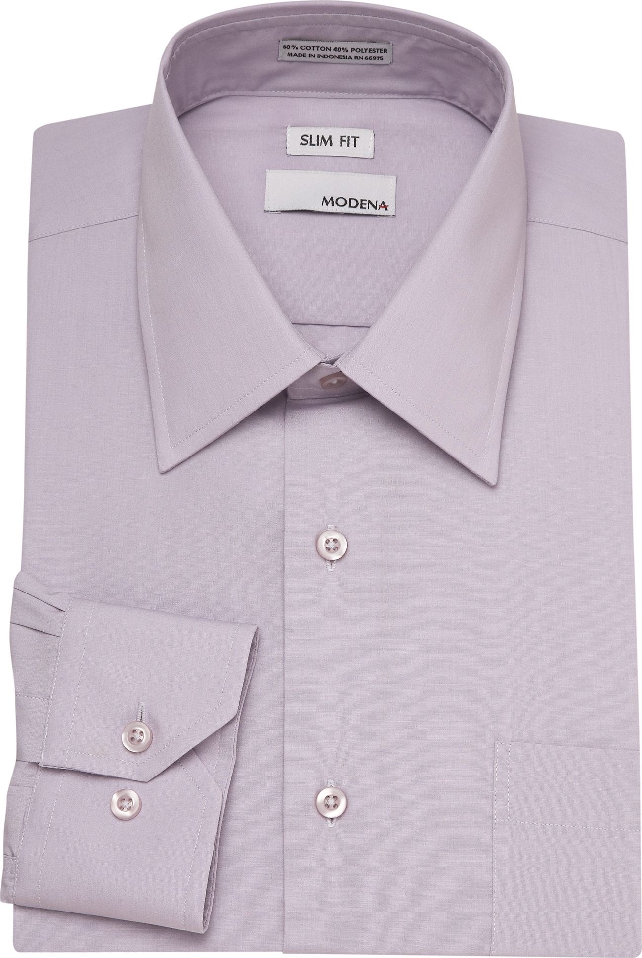 Modena Lavender Slim Fit Dress Shirt