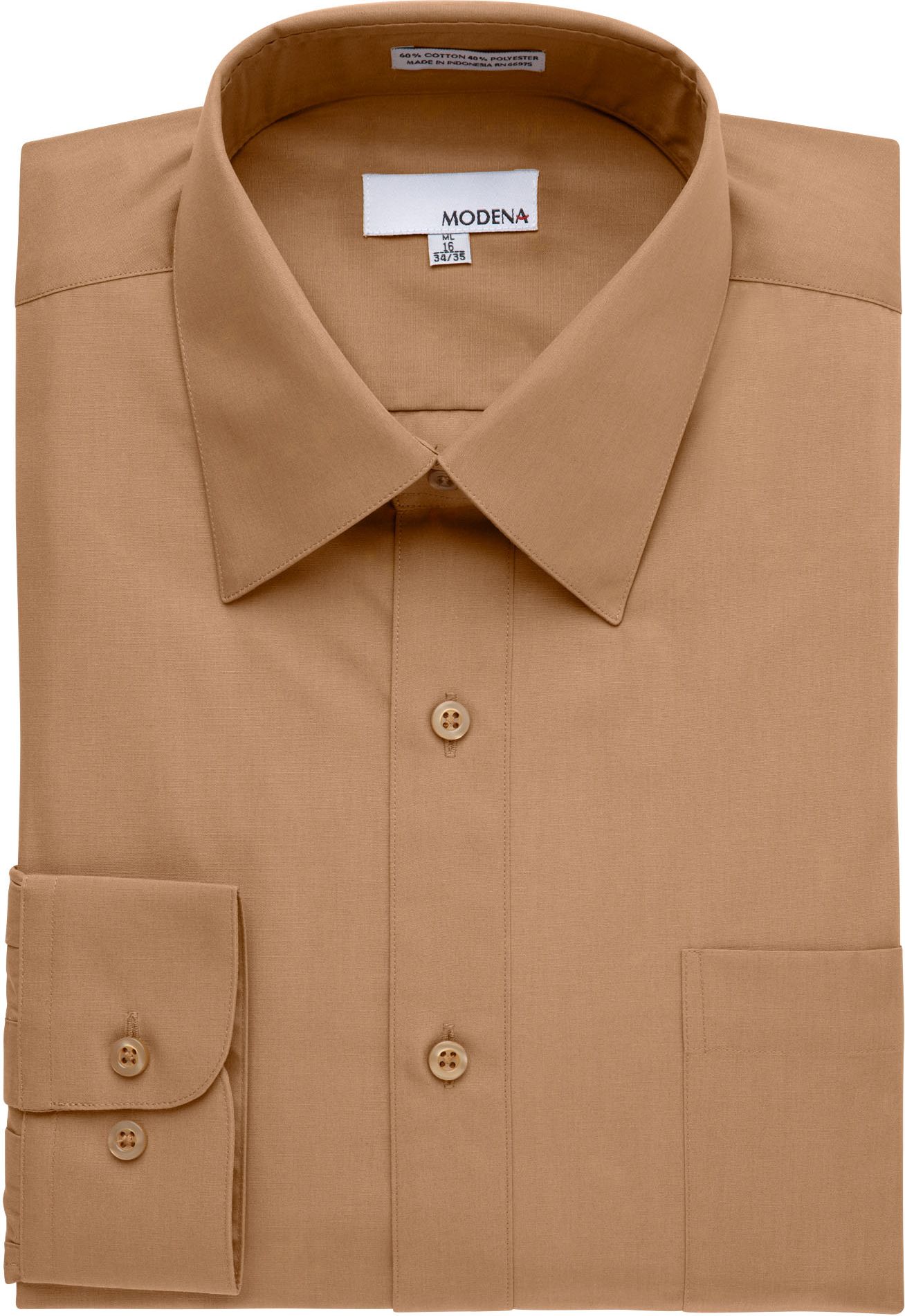 Modena Rust Slim Fit Dress Shirt