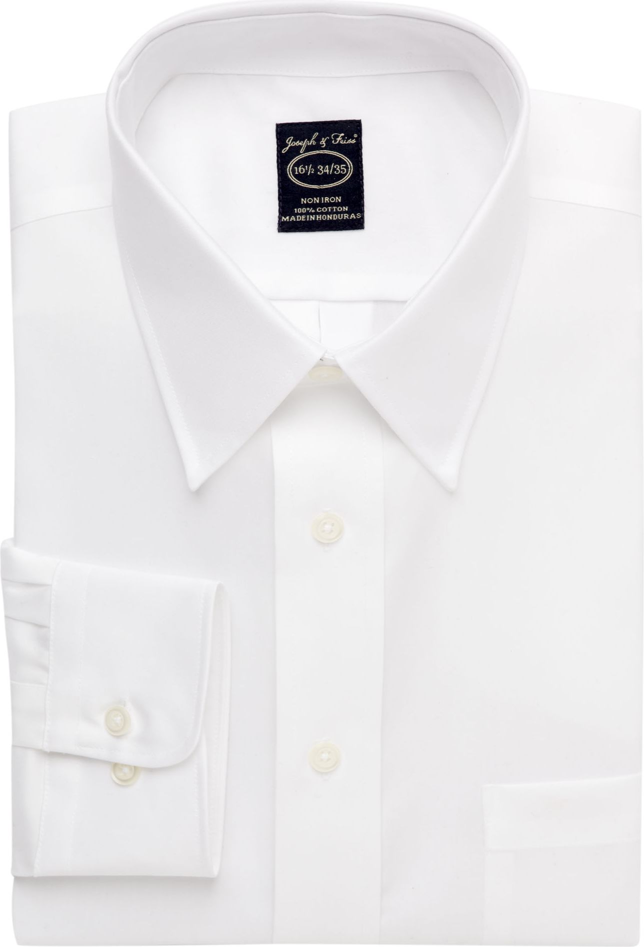 Joseph & Feiss White Point Collar Dress Shirt