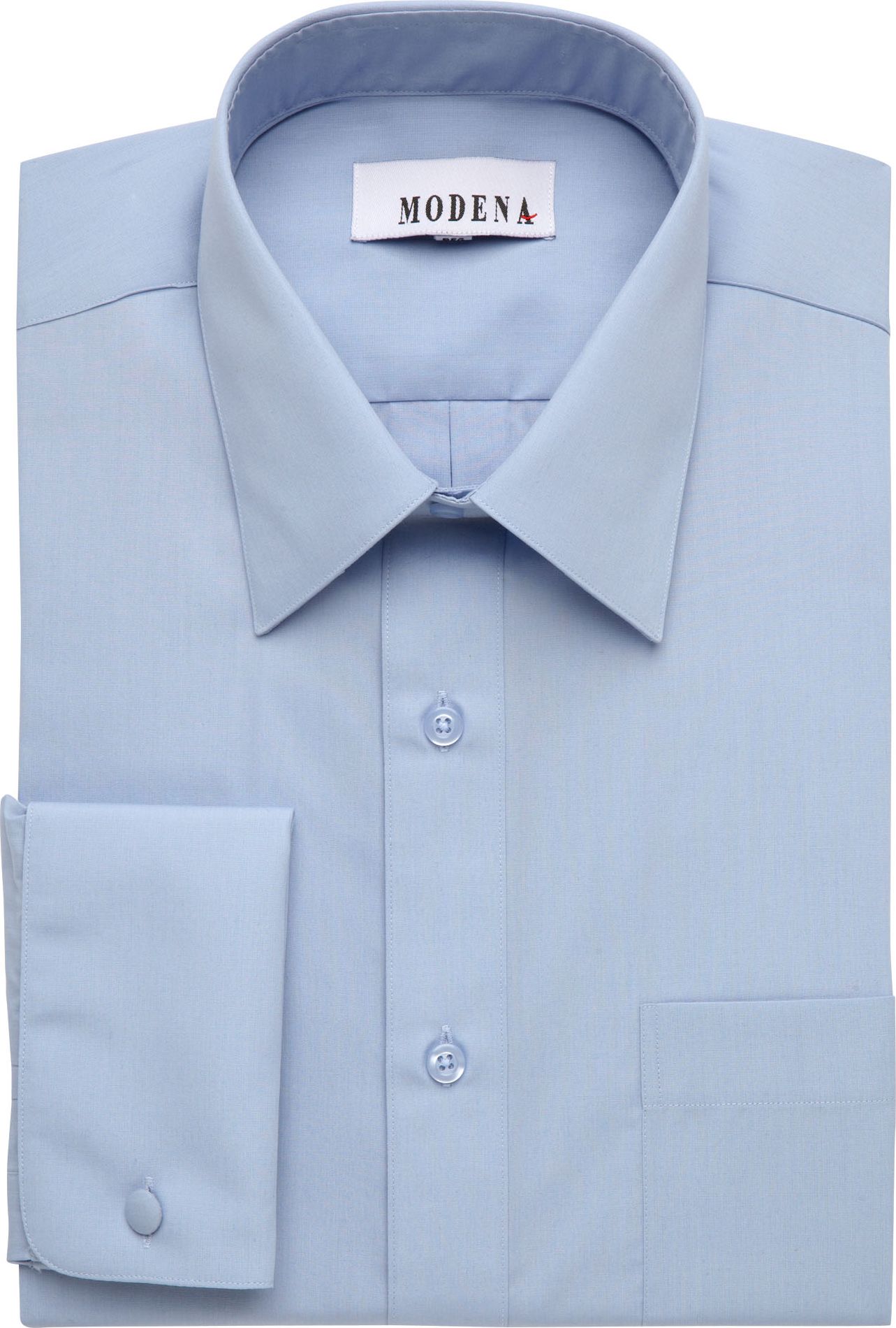 Modena French Cuff Dress Shirt, Light Blue