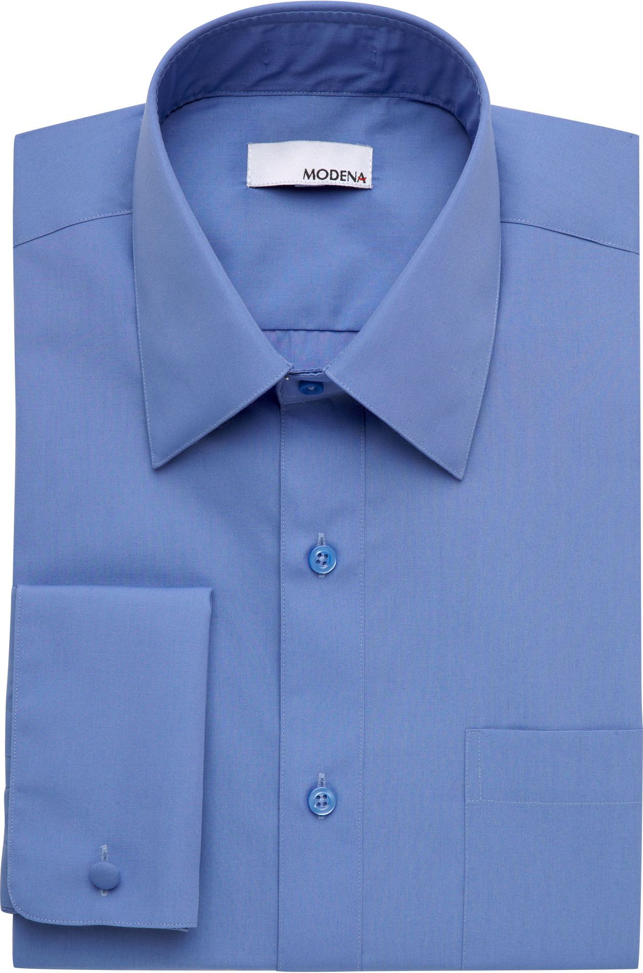 Modena French Cuff Dress Shirt, Blue