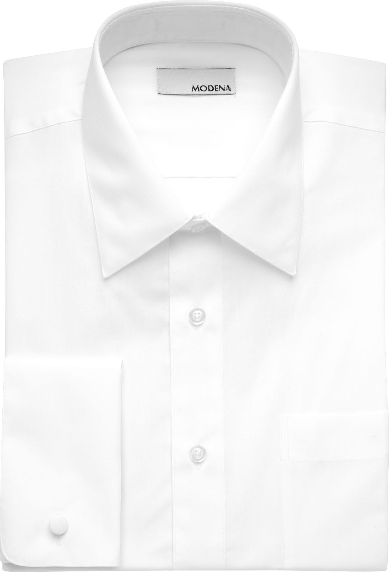 Modena White French Cuff Dress Shirt