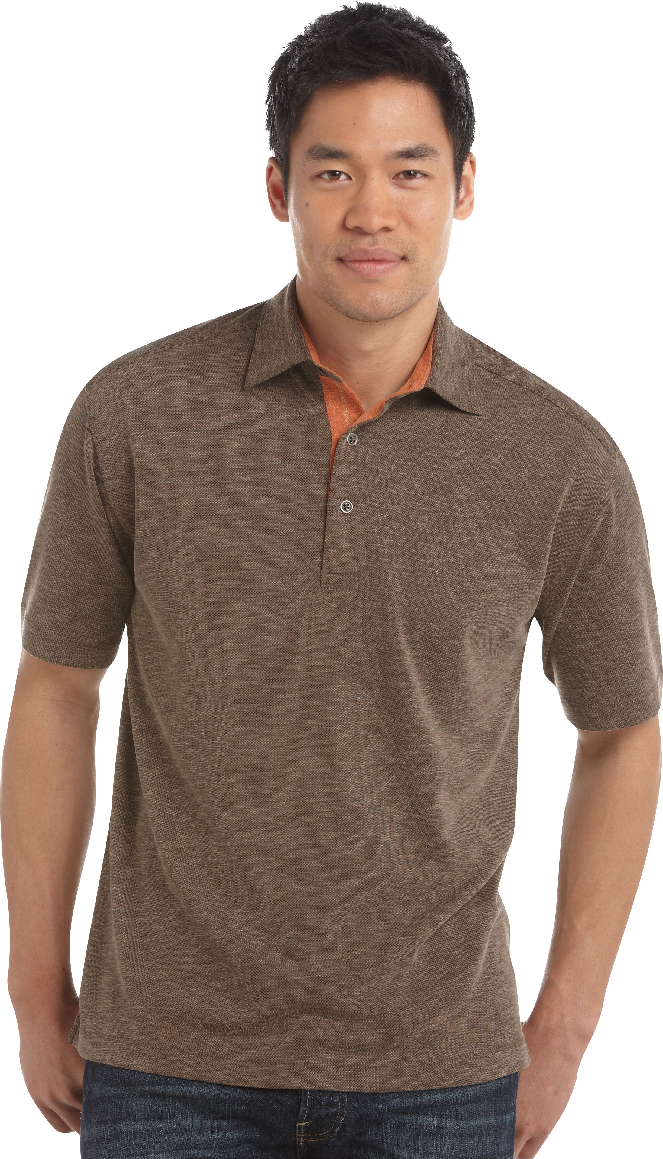 Pronto Blue Polo Shirt, Coffee