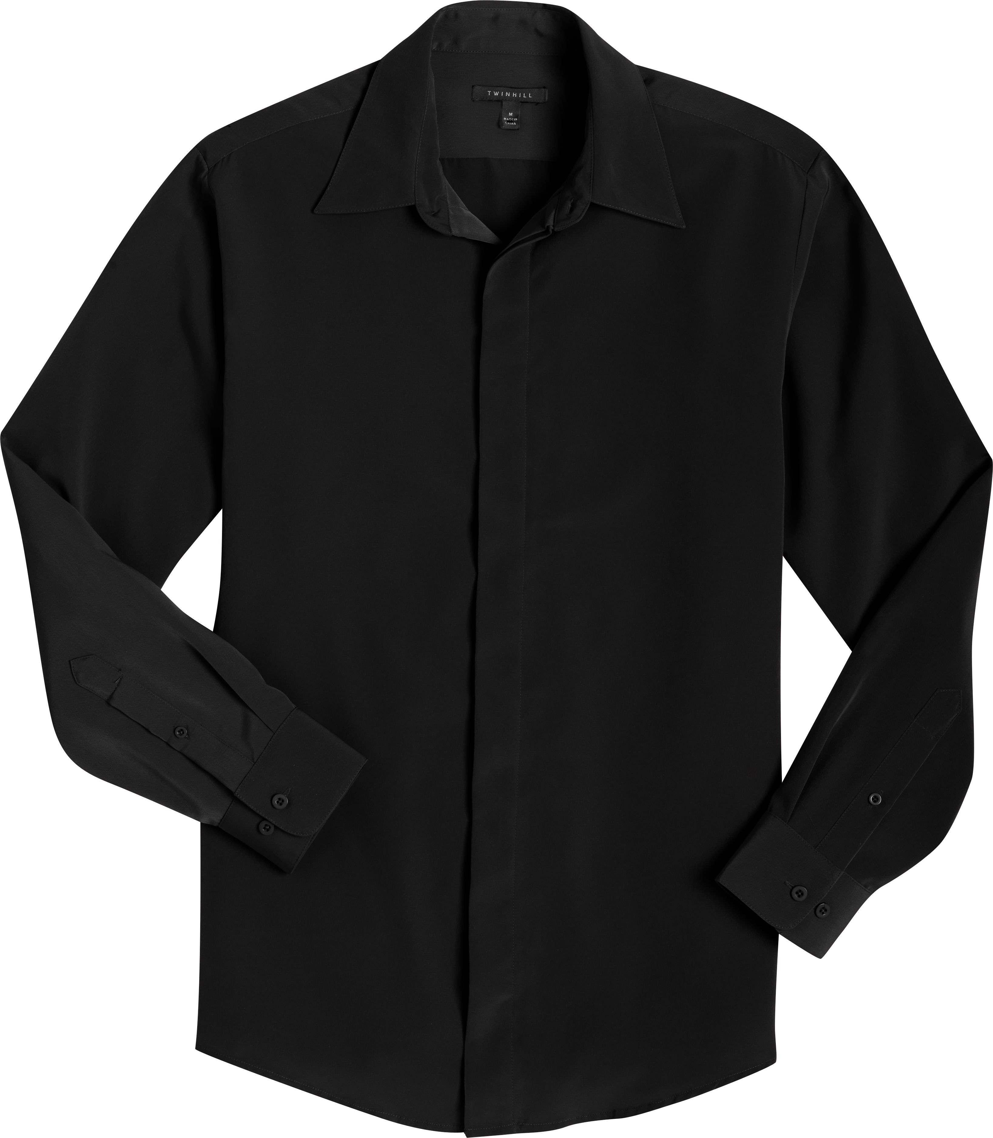 Twin Hill Black Sport Shirt
