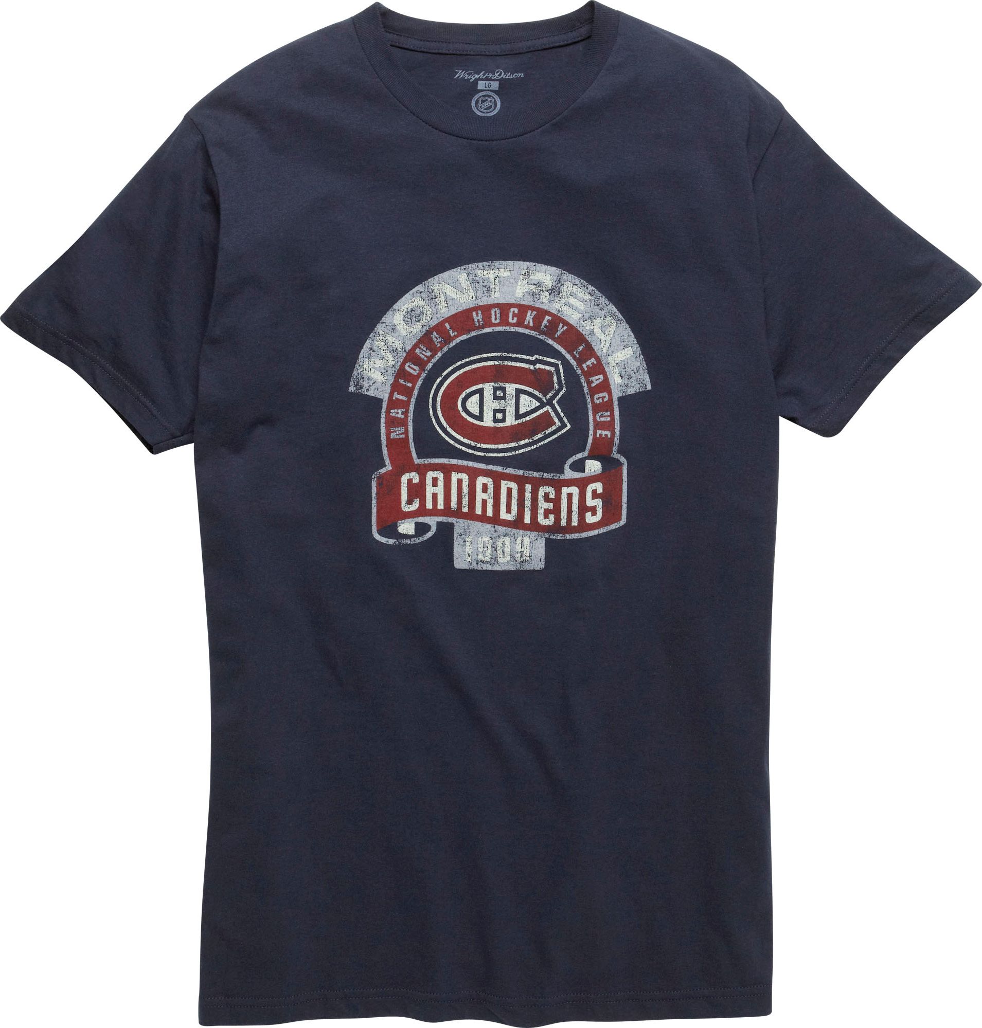 Wright & Ditson Montreal Canadiens Navy T-Shirt