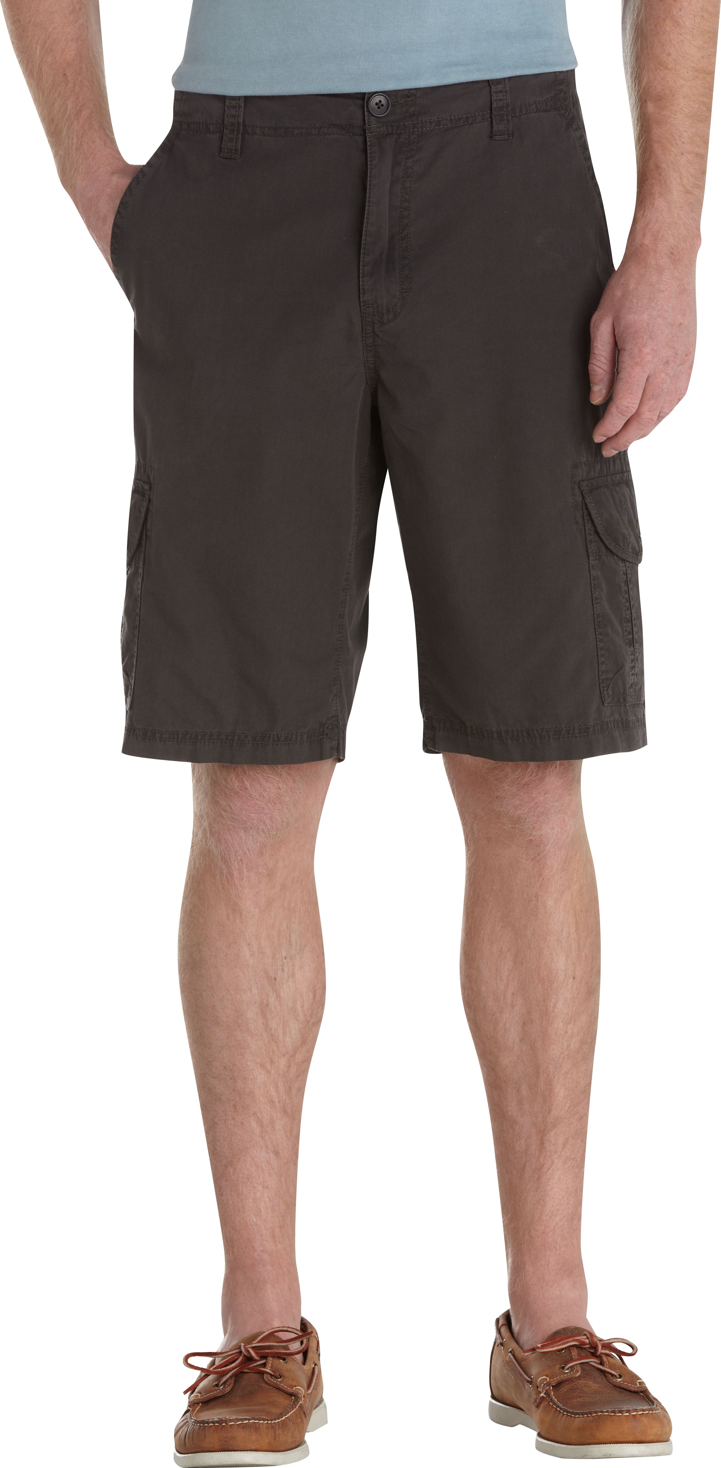 Pronto Blue Cargo Shorts, Charcoal