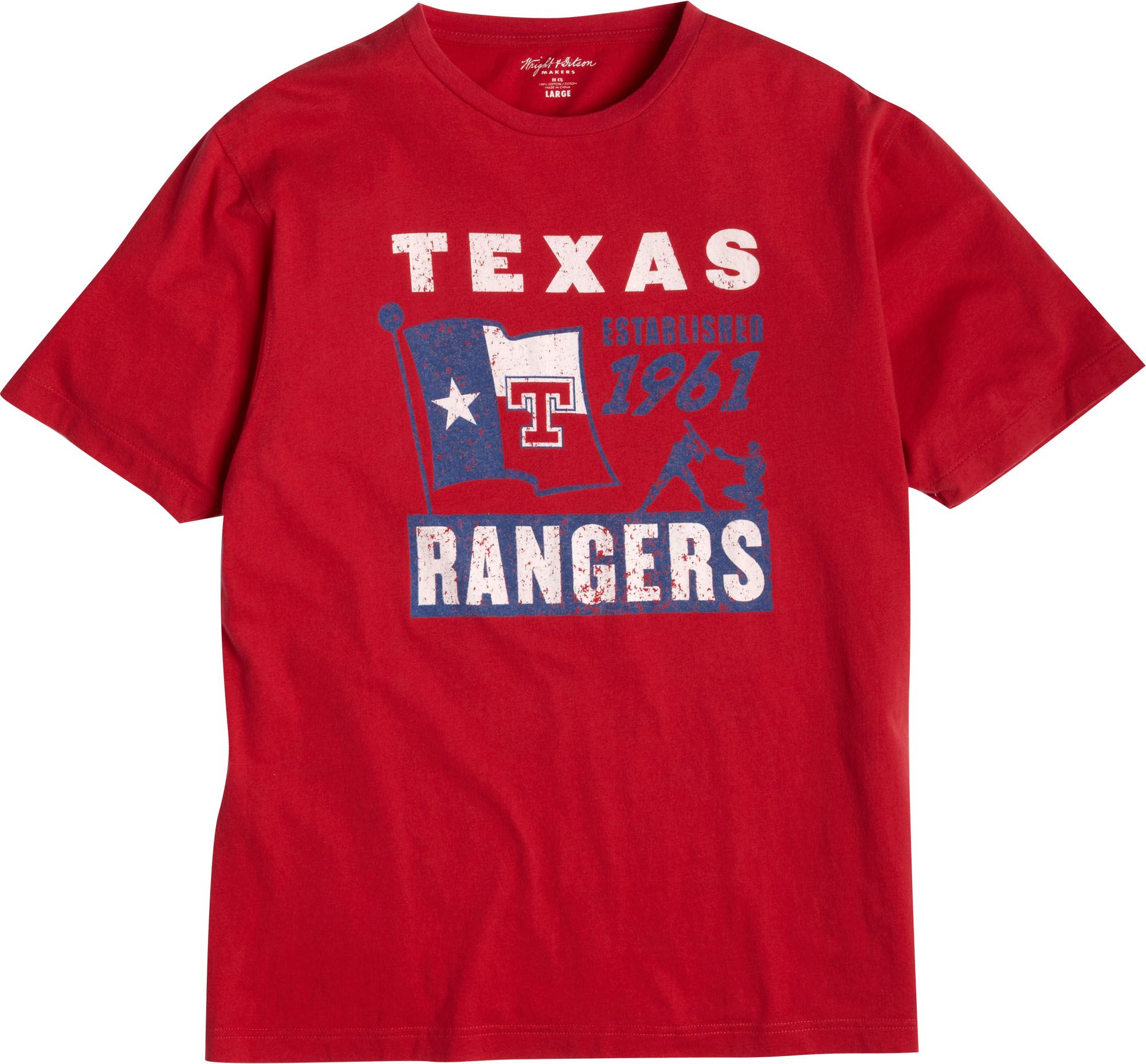 Wright & Ditson TX Rangers Red T-Shirt