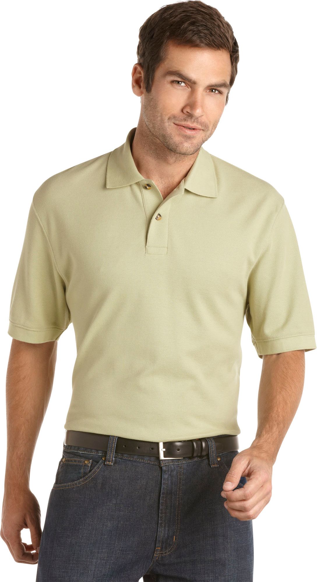 Twin Hill Celery Polo Shirt