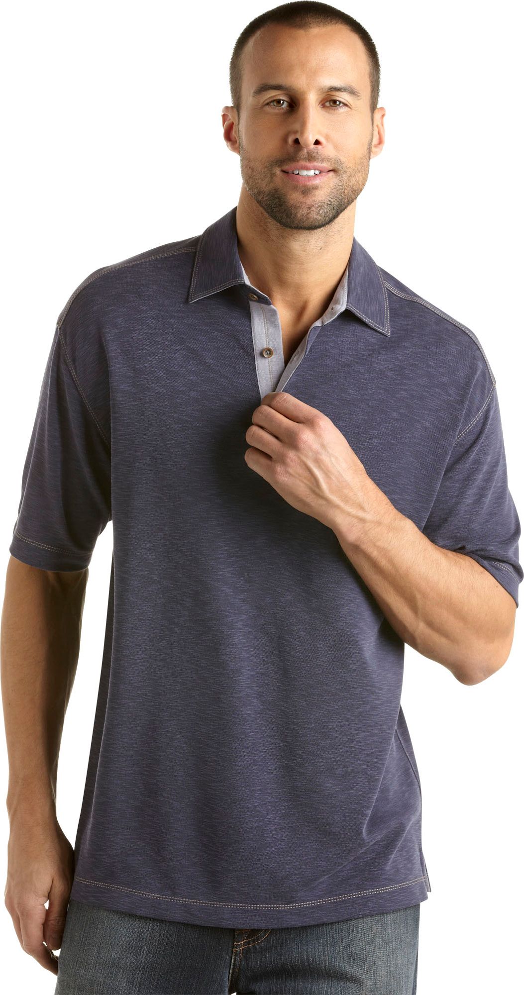 Pronto Blue Polo Shirt Navy