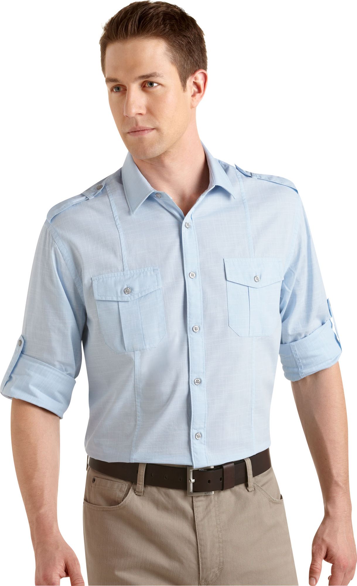 Pronto Blue Sport Shirt Sky Blue