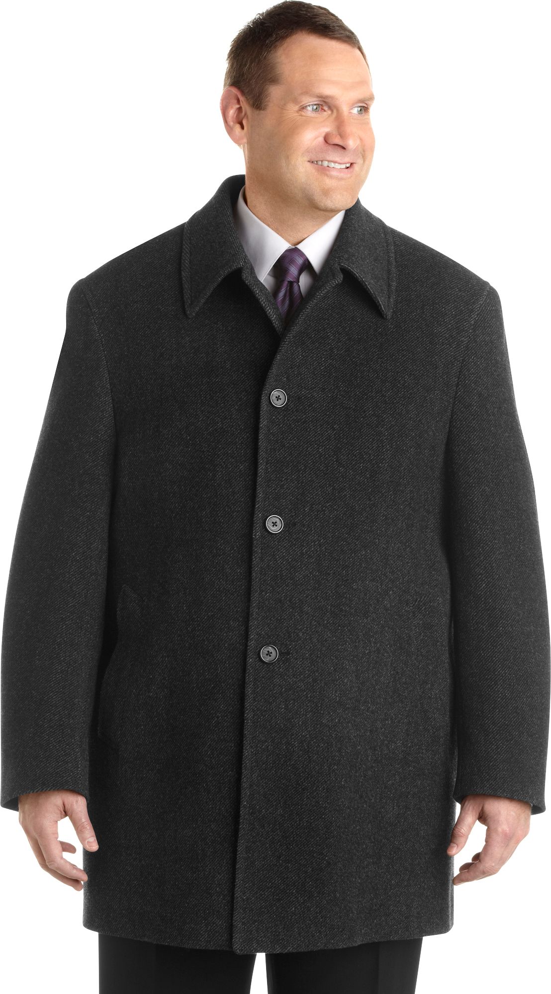 WeatherAll Gray Herringbone Wool Jacket