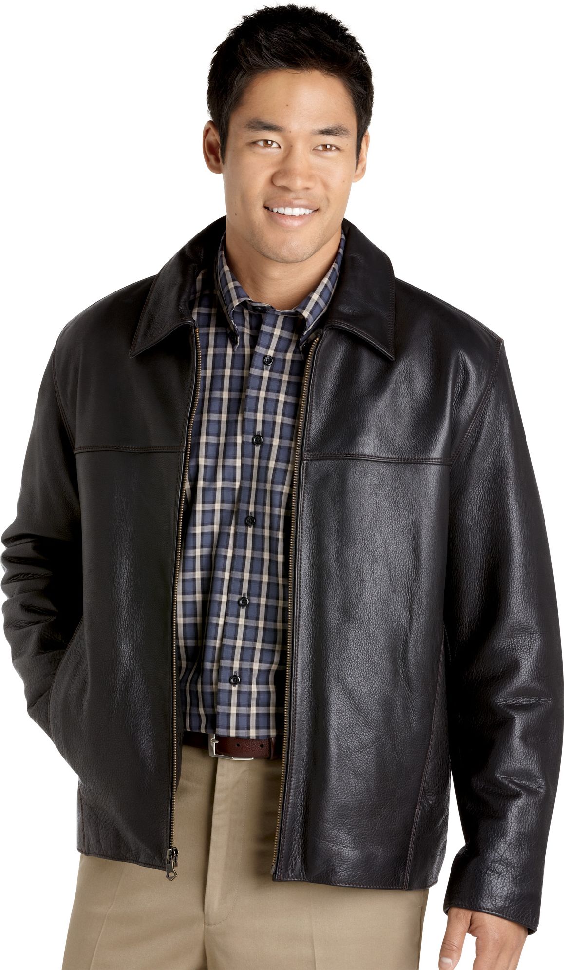 Marc New York Black Leather Jacket