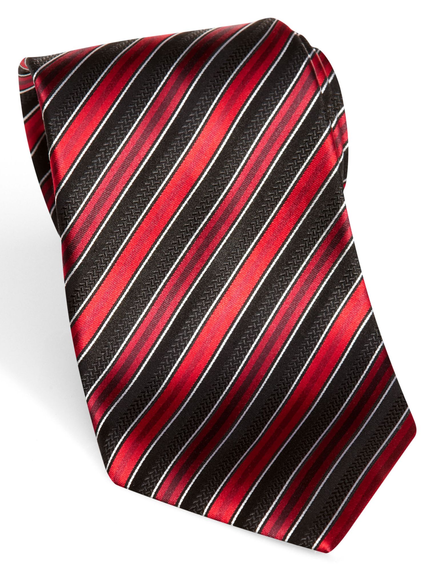 Sean John Red Stripe Tie