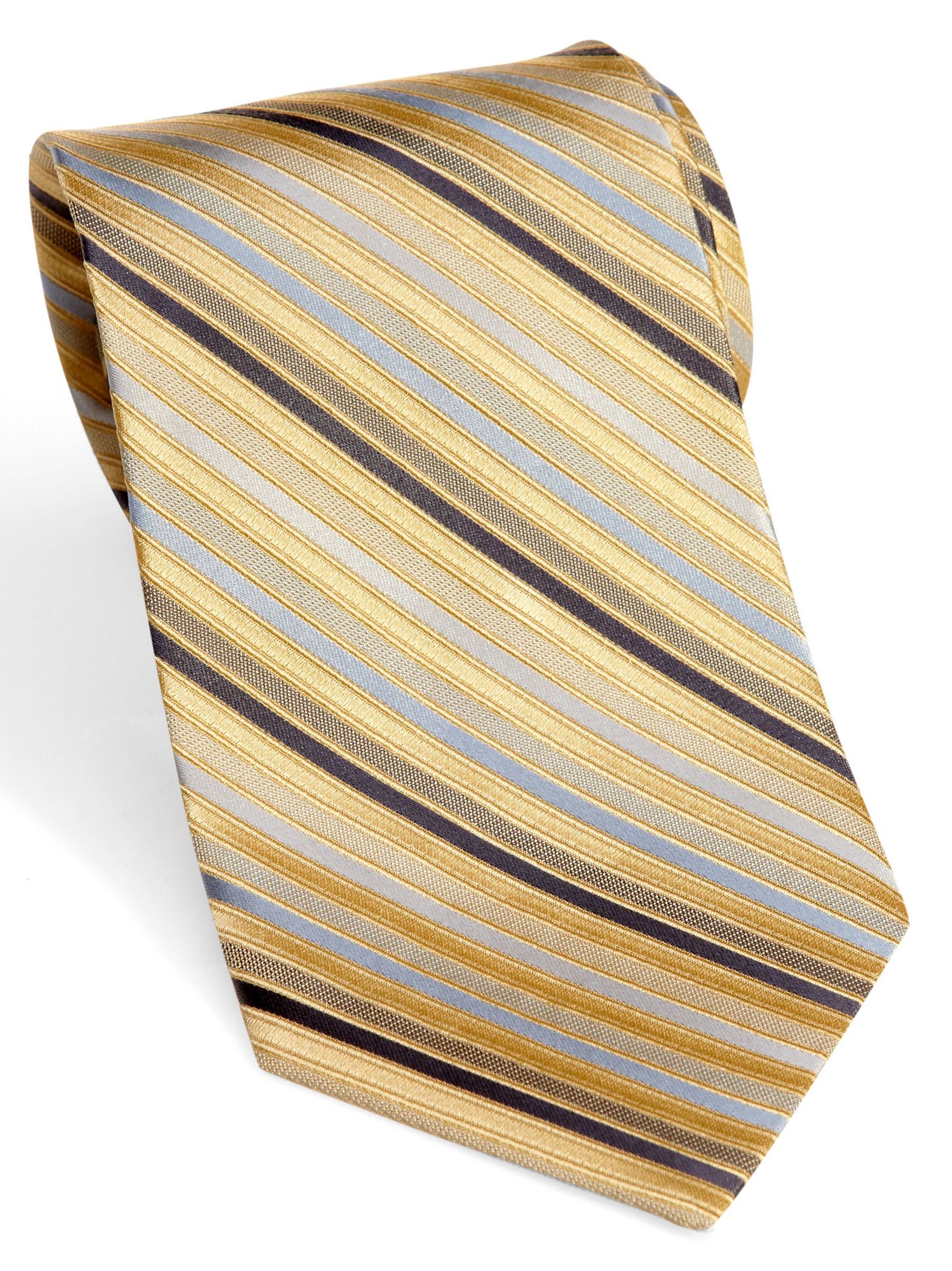 Calvin Klein Yellow Stripe Tie