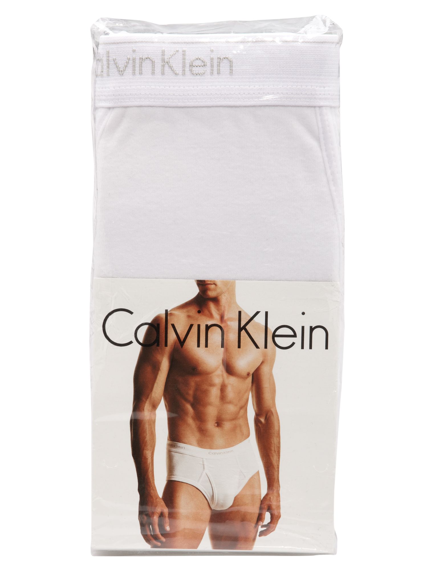 Calvin Klein White Big Briefs (Two-Pack)